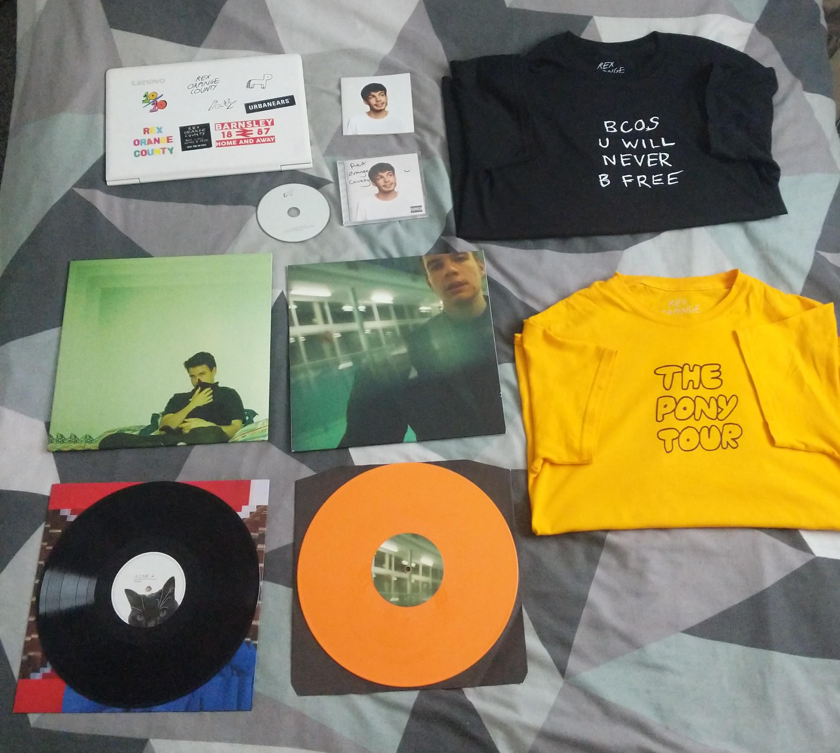 My Rex Orange County collection so far r/rexorangecounty