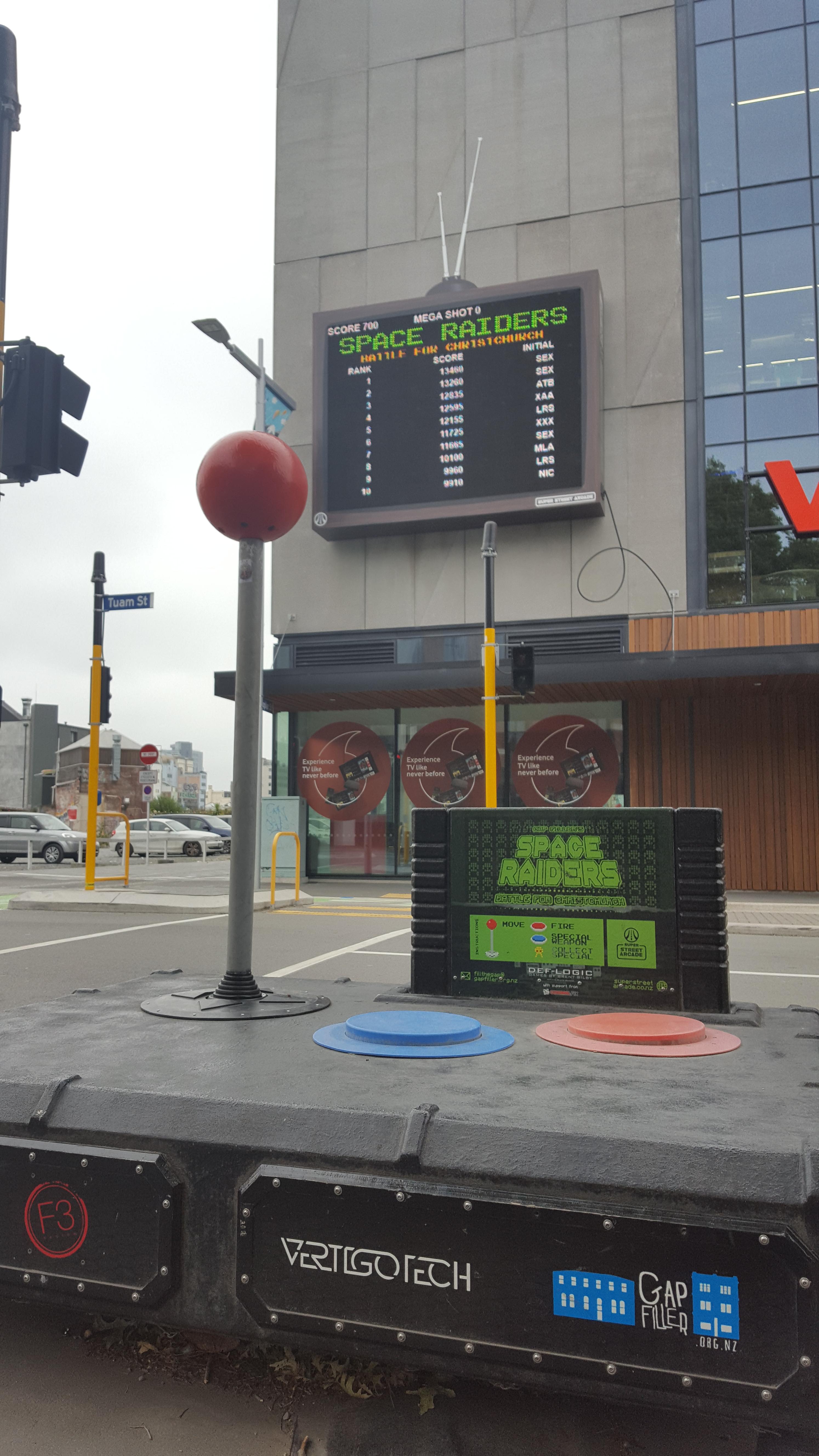 Finally got to visit that street arcade setup in Christchurch, New
