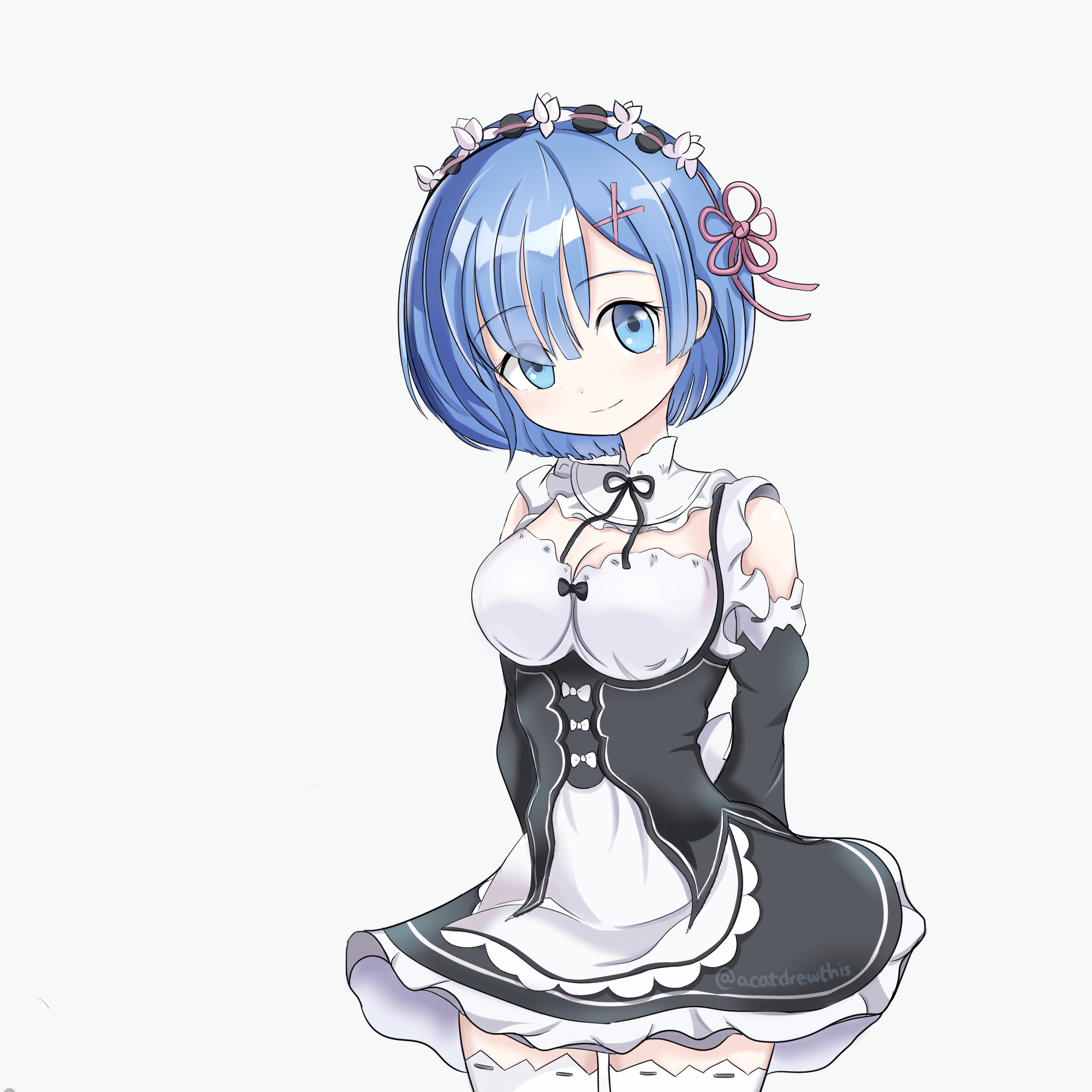 More Rem fanart [ReZero] anime
