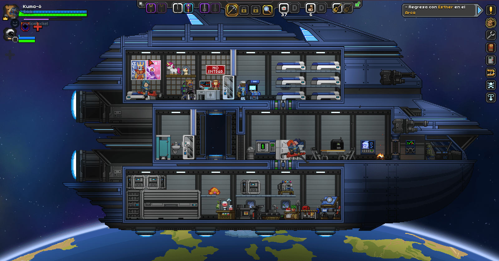 Starbound crew tewsunique