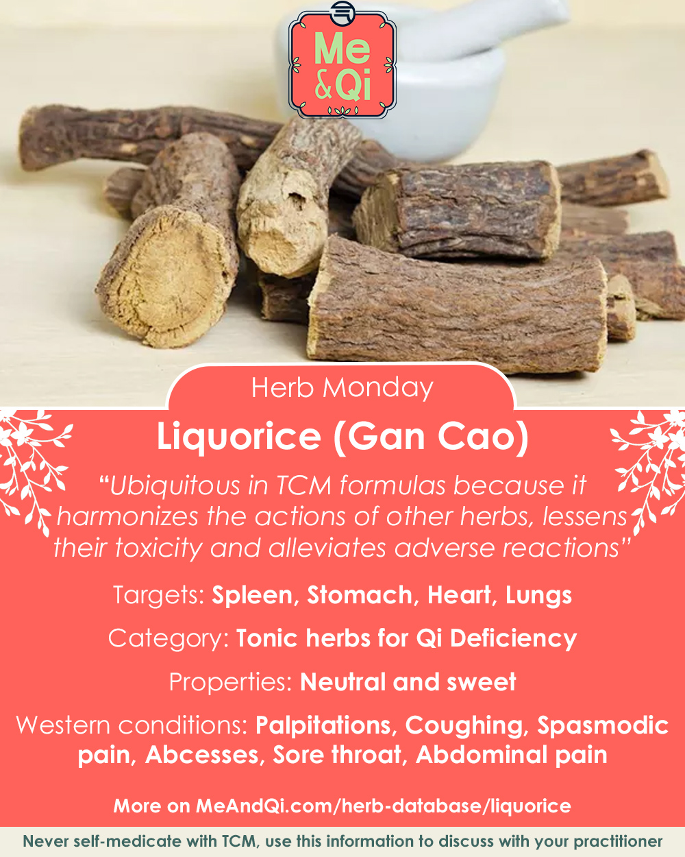 Herb Monday! Today Liquorice (Gan Cao), one of the most common