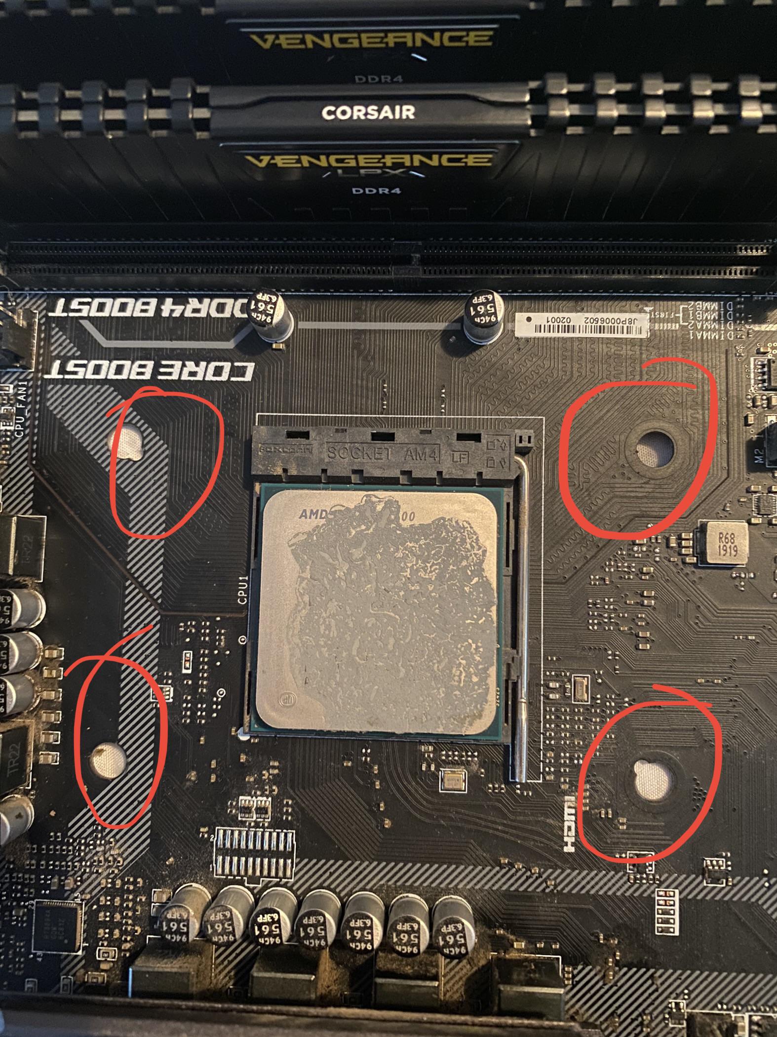 Got a client who needs a Dark Rock Pro 4 installed on a MSI B450