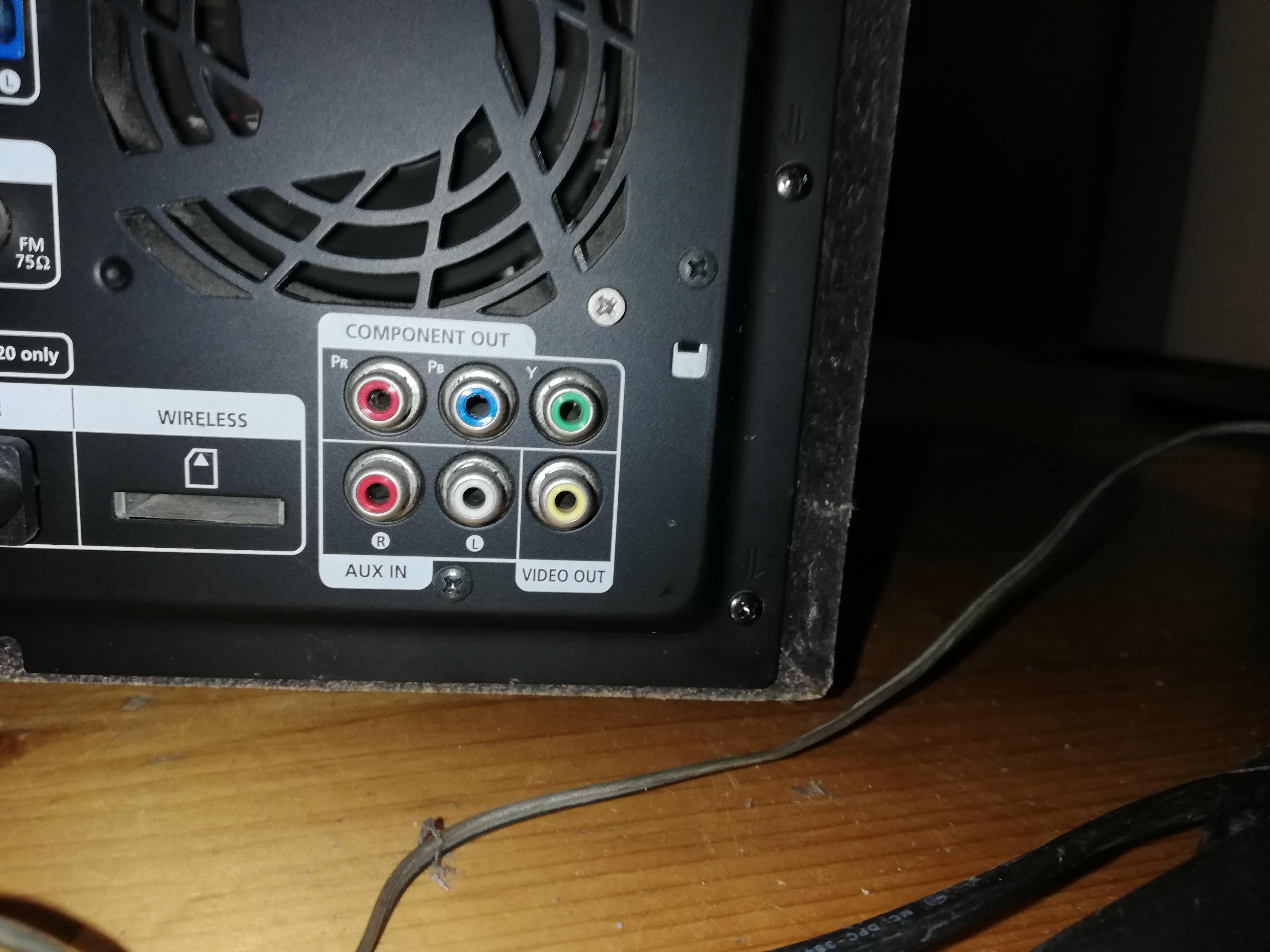 Samsung HT-TXQ120, just got it from a friend, and i would love to know