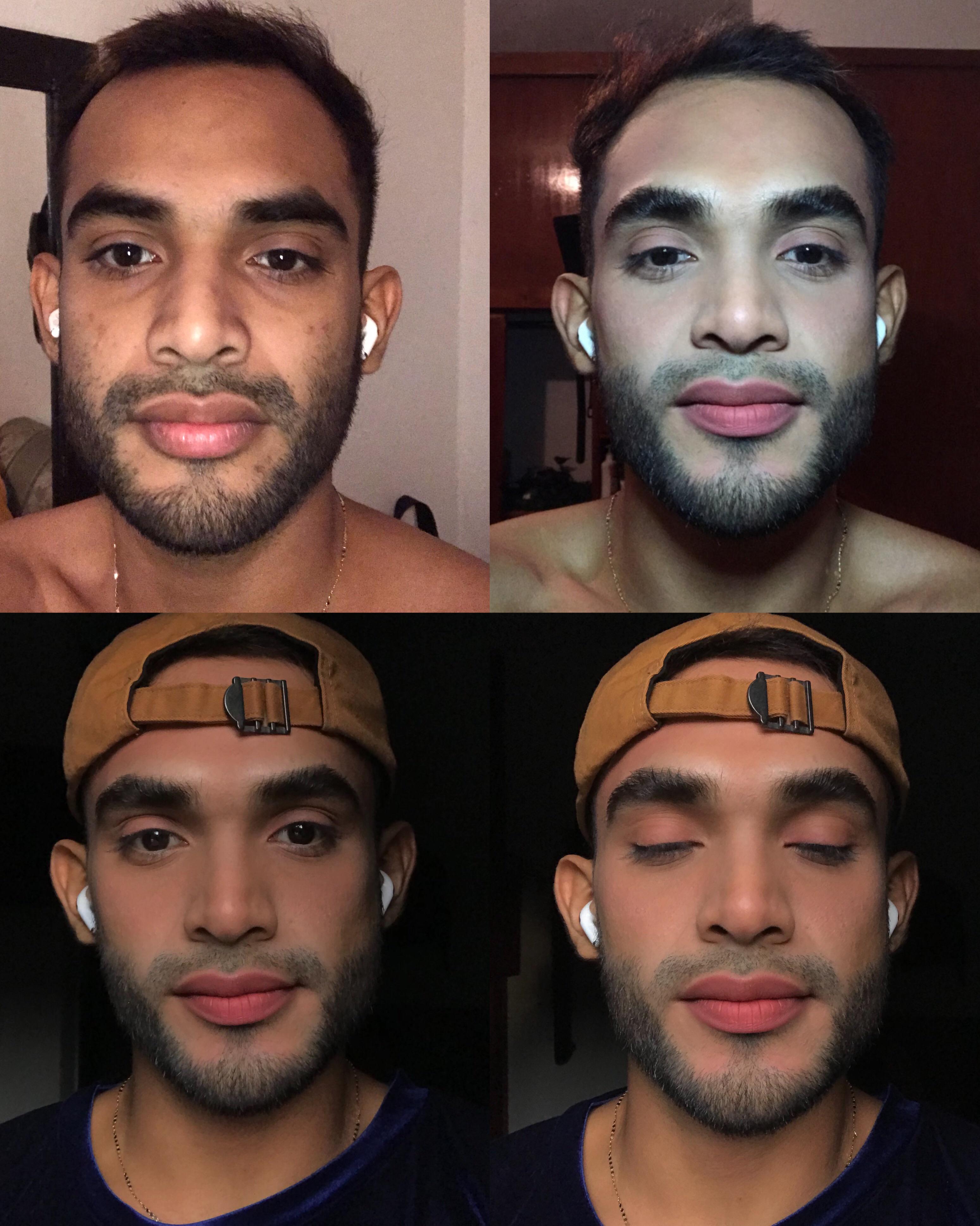 This is the first time I openly show my before and after try at natural