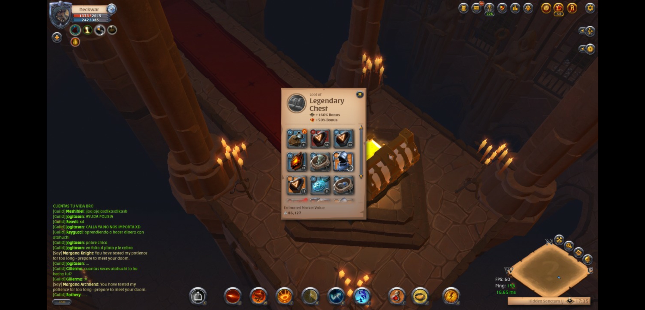 Solo dungeon T7, golden chest is trash