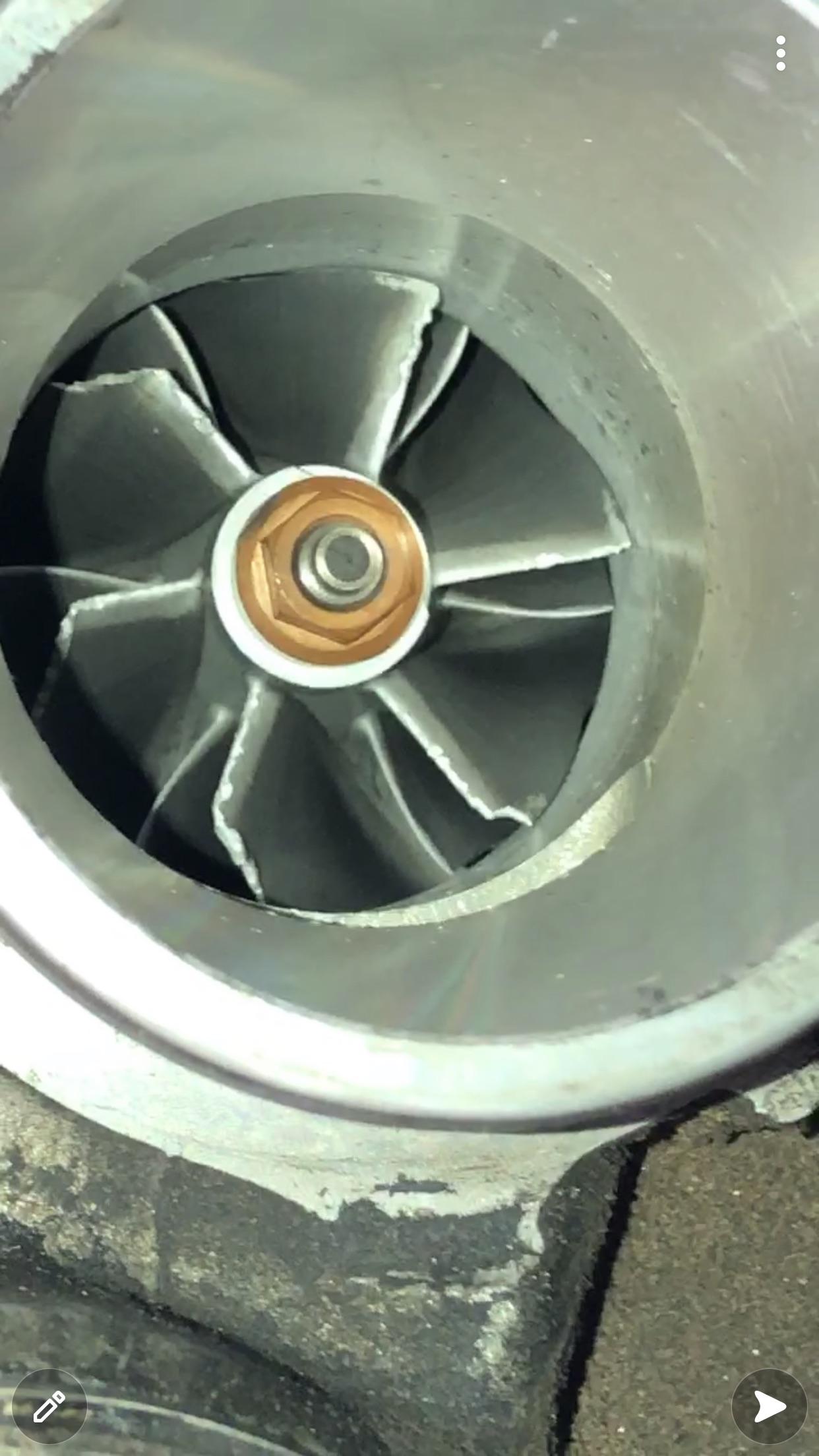 Turbo wheel chips ?? r/genesiscoupe