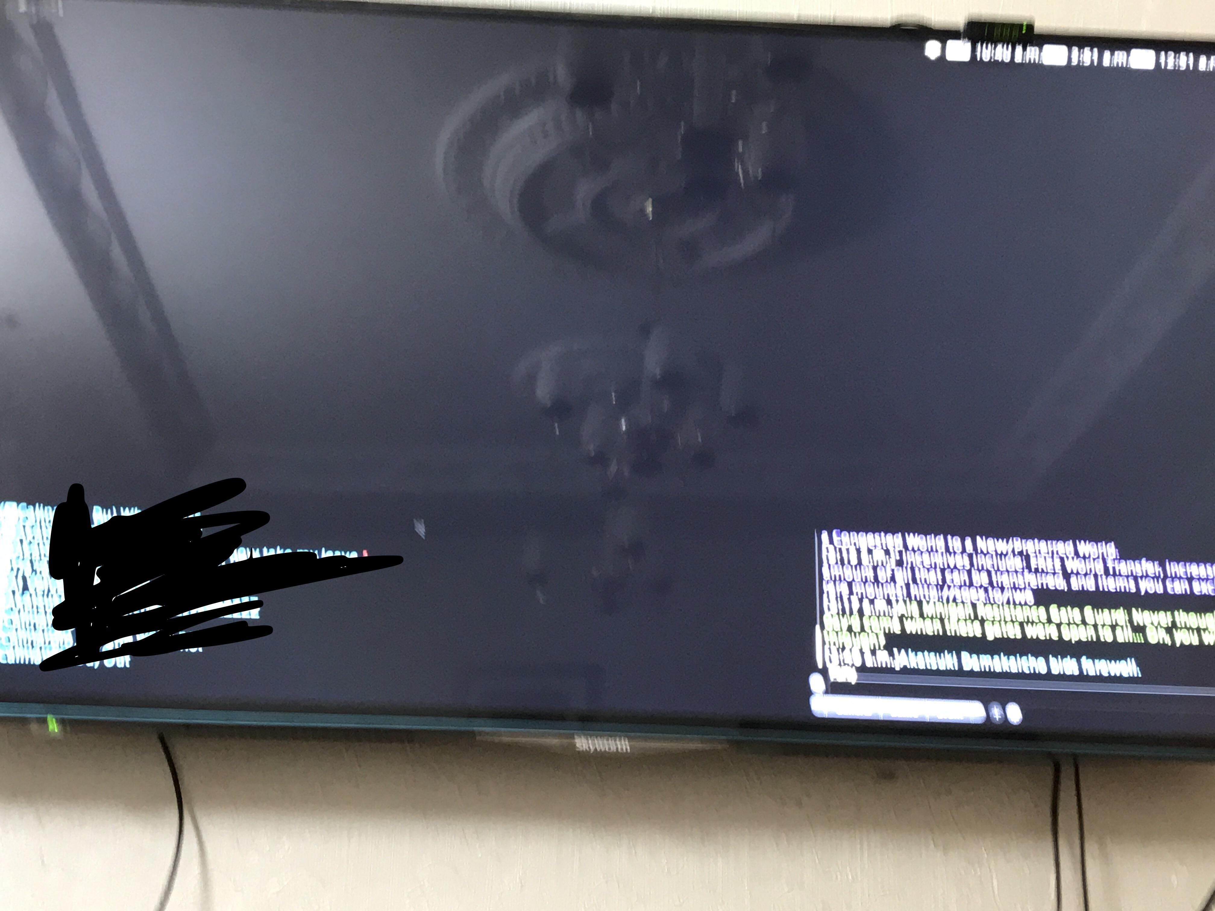 Black screen got freezes after duty roulette!!! Been like this for an