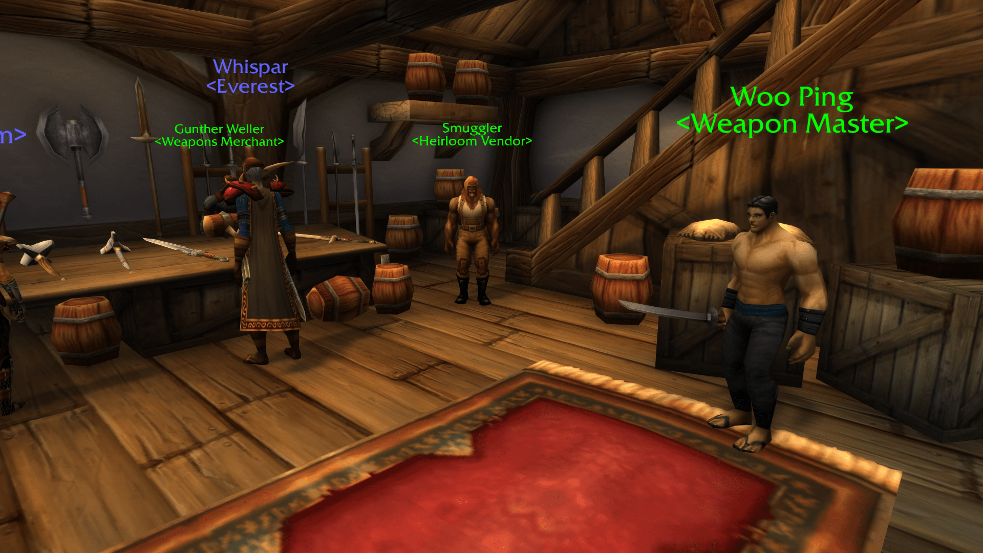 Blizzard just stealth patched a heirloom vendor in stormwind