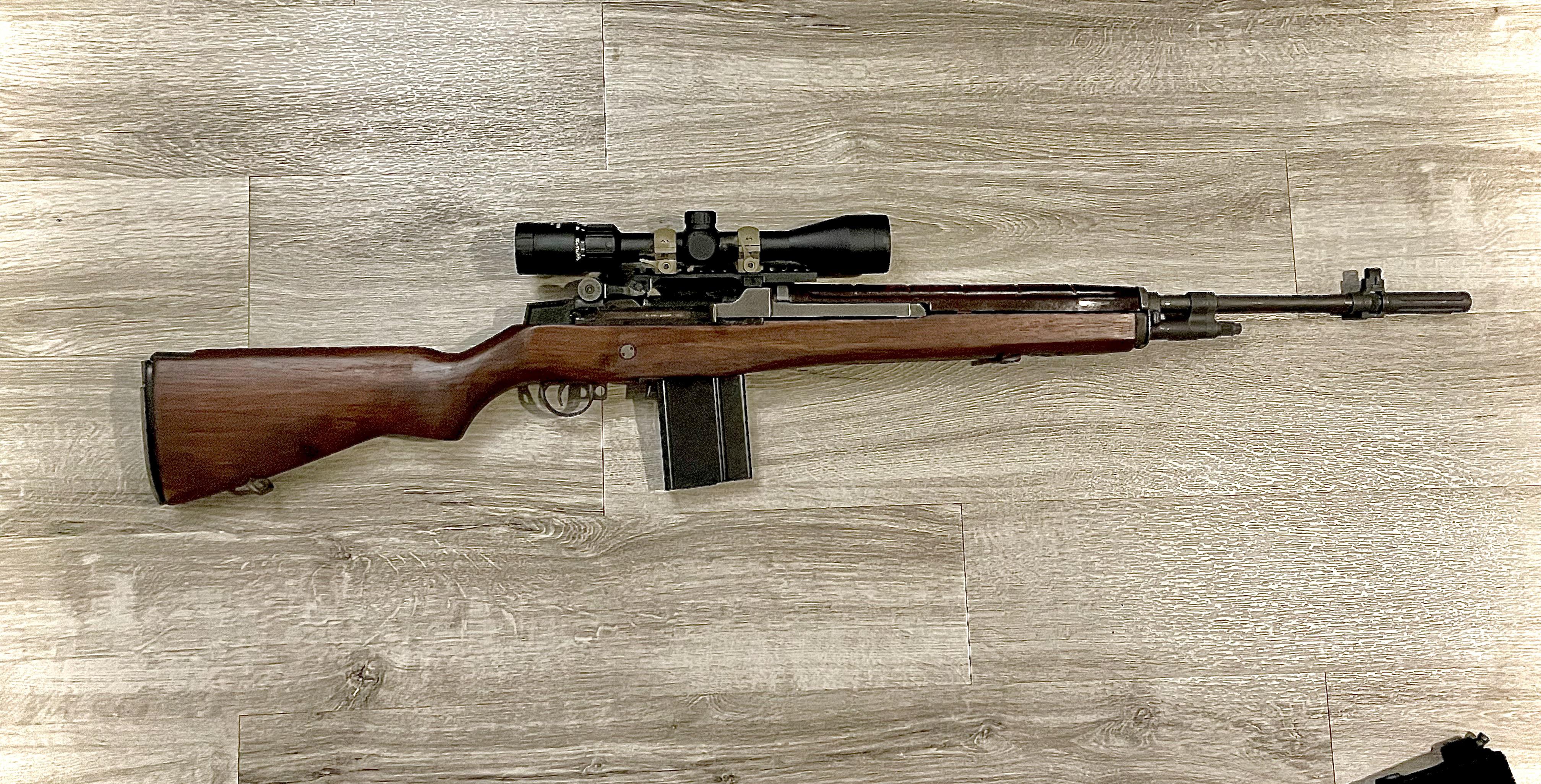 Finally joined the M14 gang🤘🏻. It’s going to be my new deer/ hog rifle