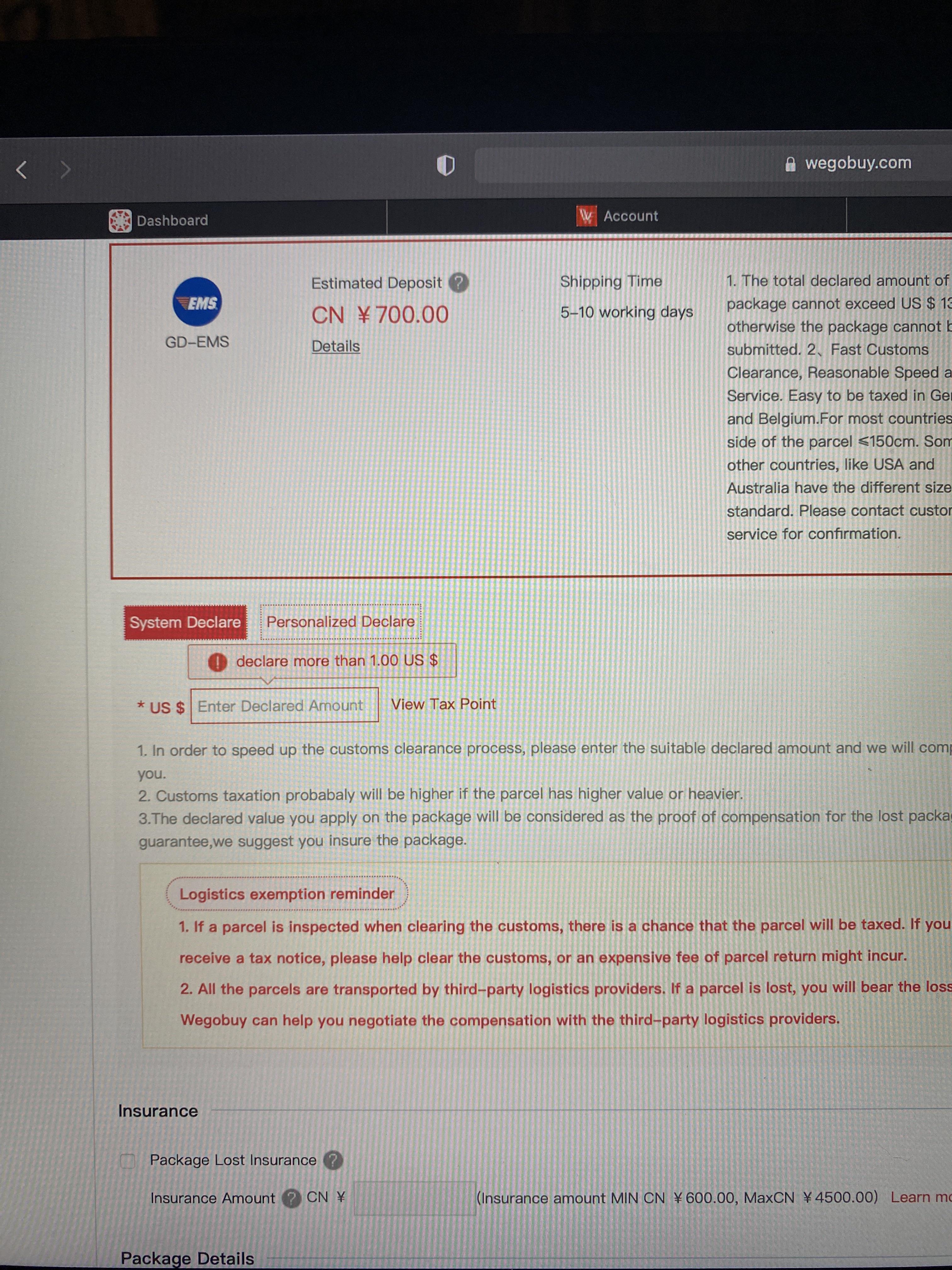 How much do I declare? Bought three shoes r/repbudgetsneakers