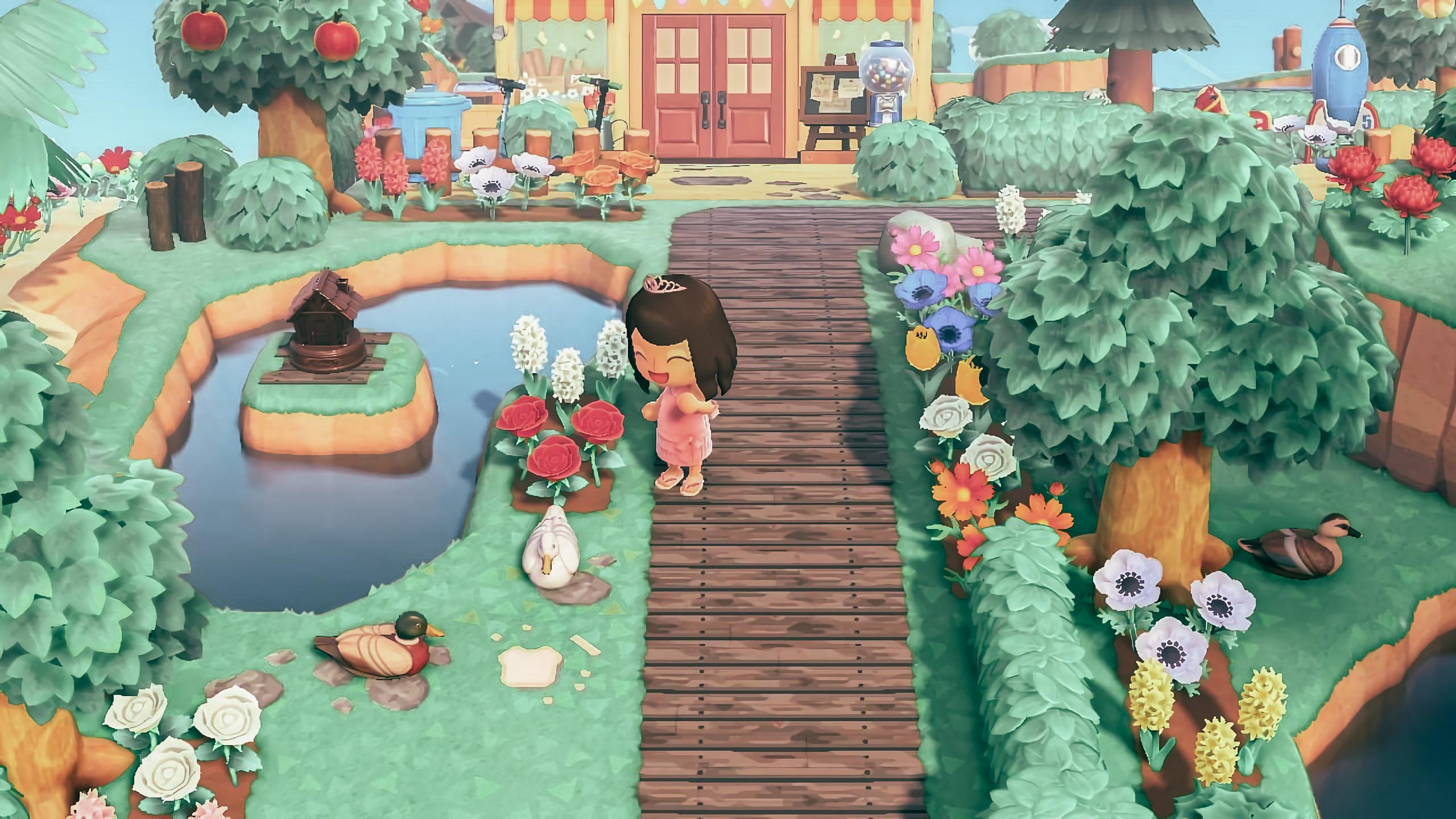 Animal Crossing Duck Pond Best Decorations