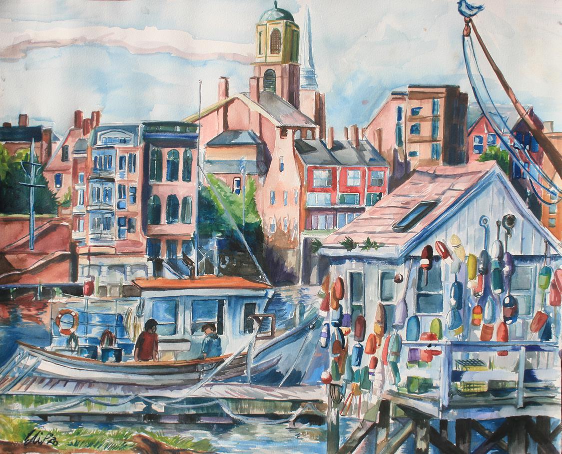 Hello again NH friends! I thought you might enjoy this painting of