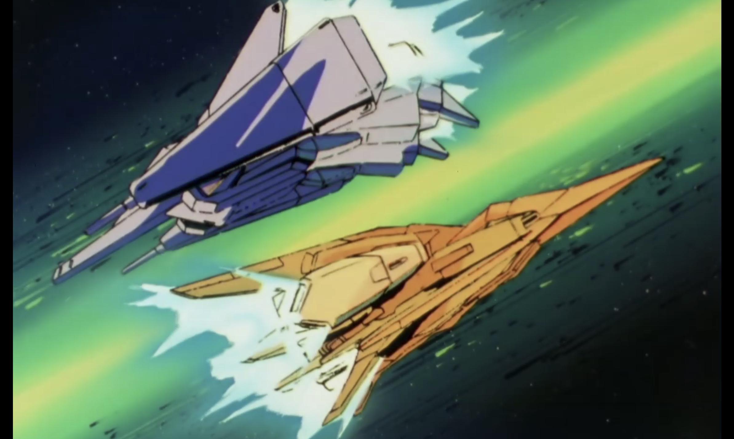 Was watching Zeta Gundam when I saw a familiar shot