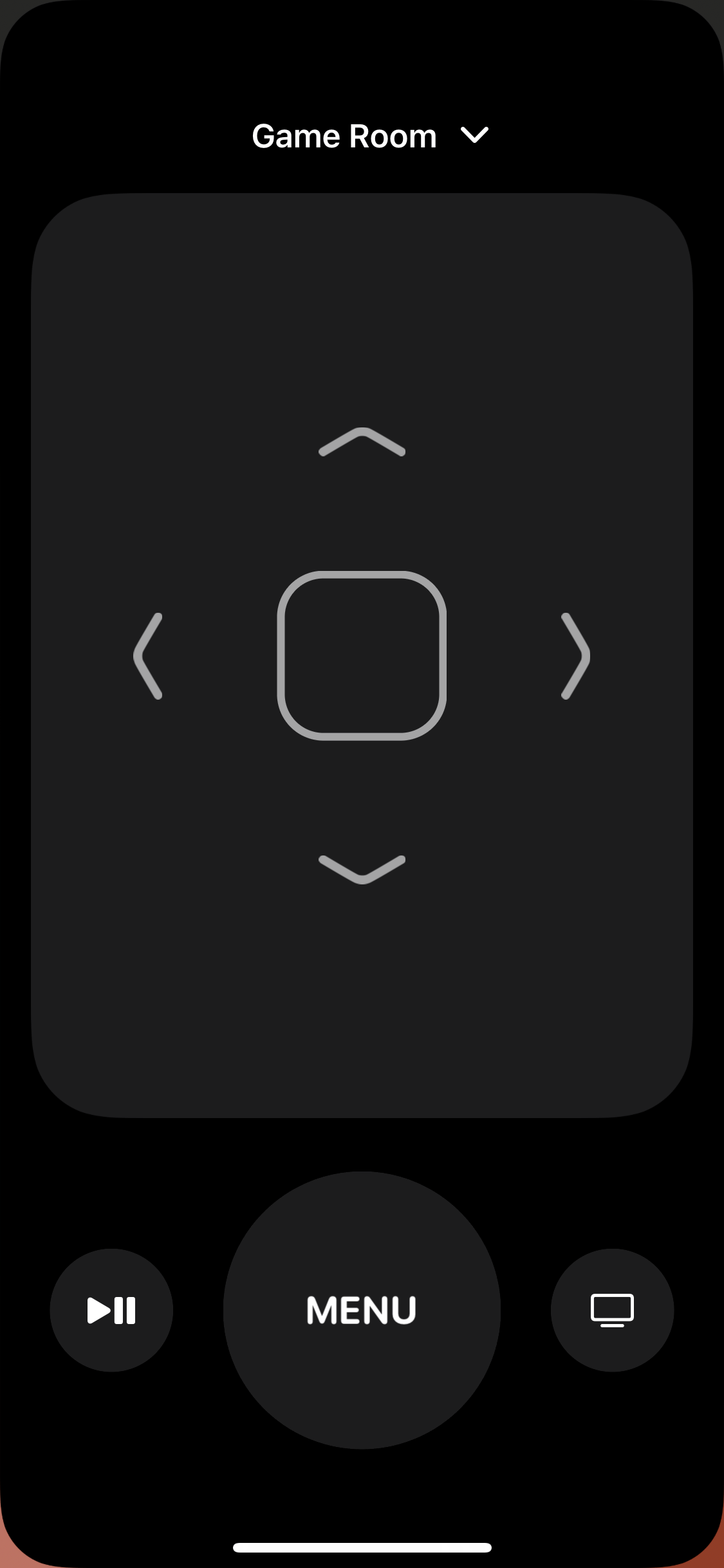 In iOS 13.4 you can now use the Remote from the Control Center to control 3rd Gen Apple TVs