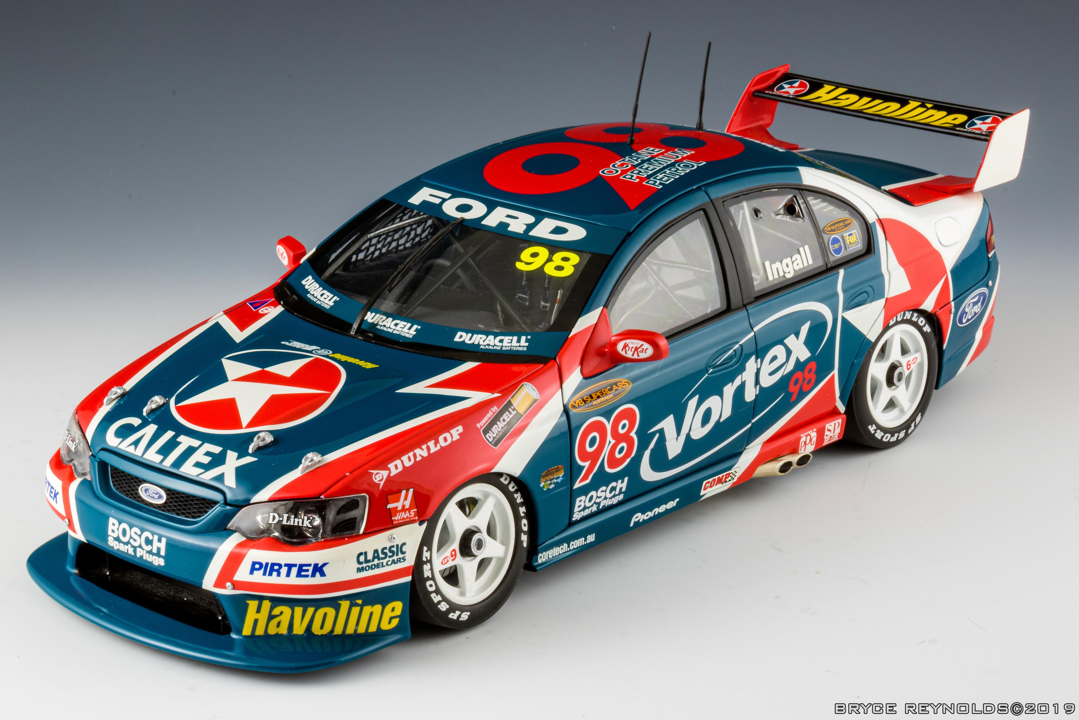 Ford Falcon (BA) 2004 V8 Supercars, Russell Ingall [118] [Classic