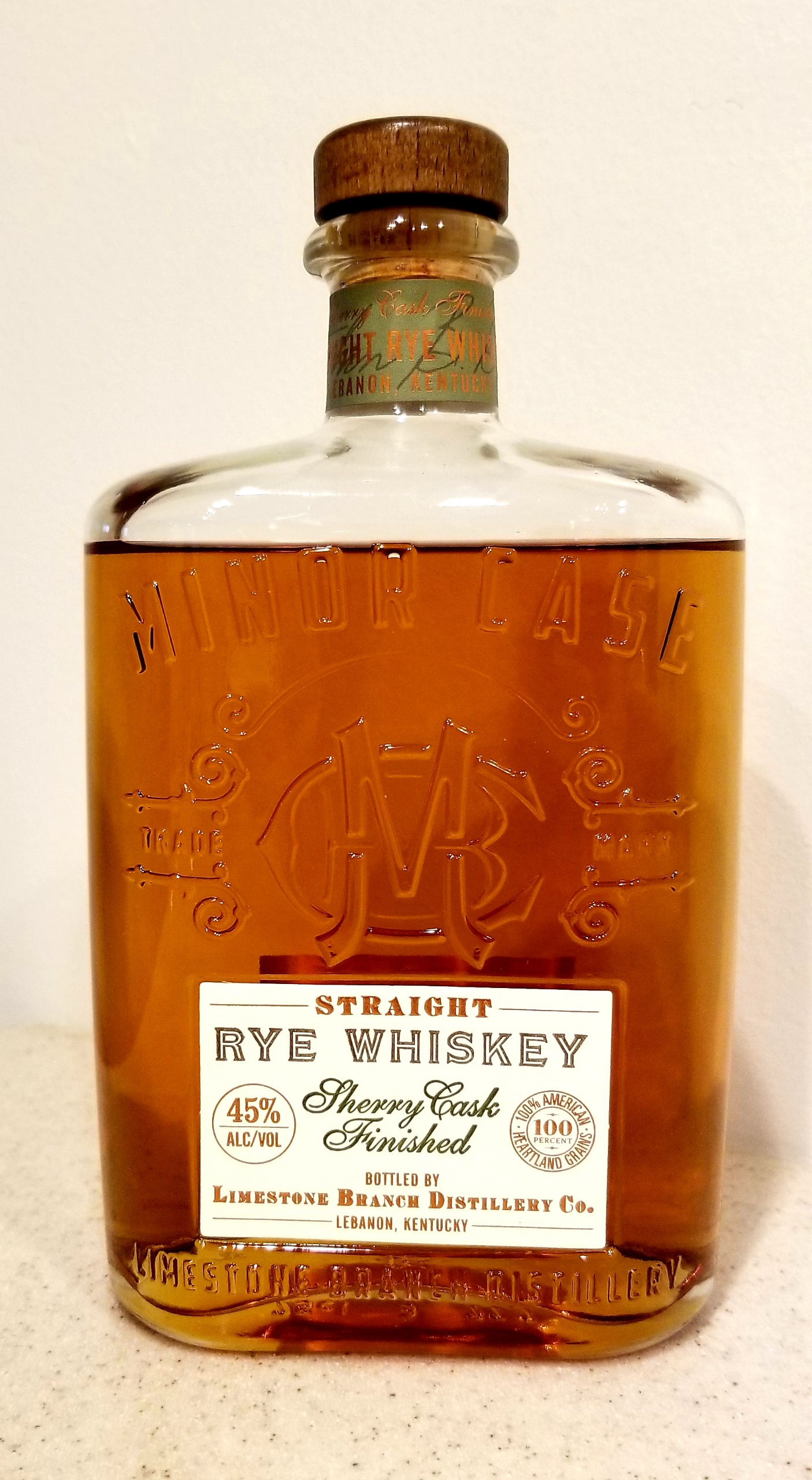 Review 12 Minor Case Sherry Cask Finished Rye r/bourbon