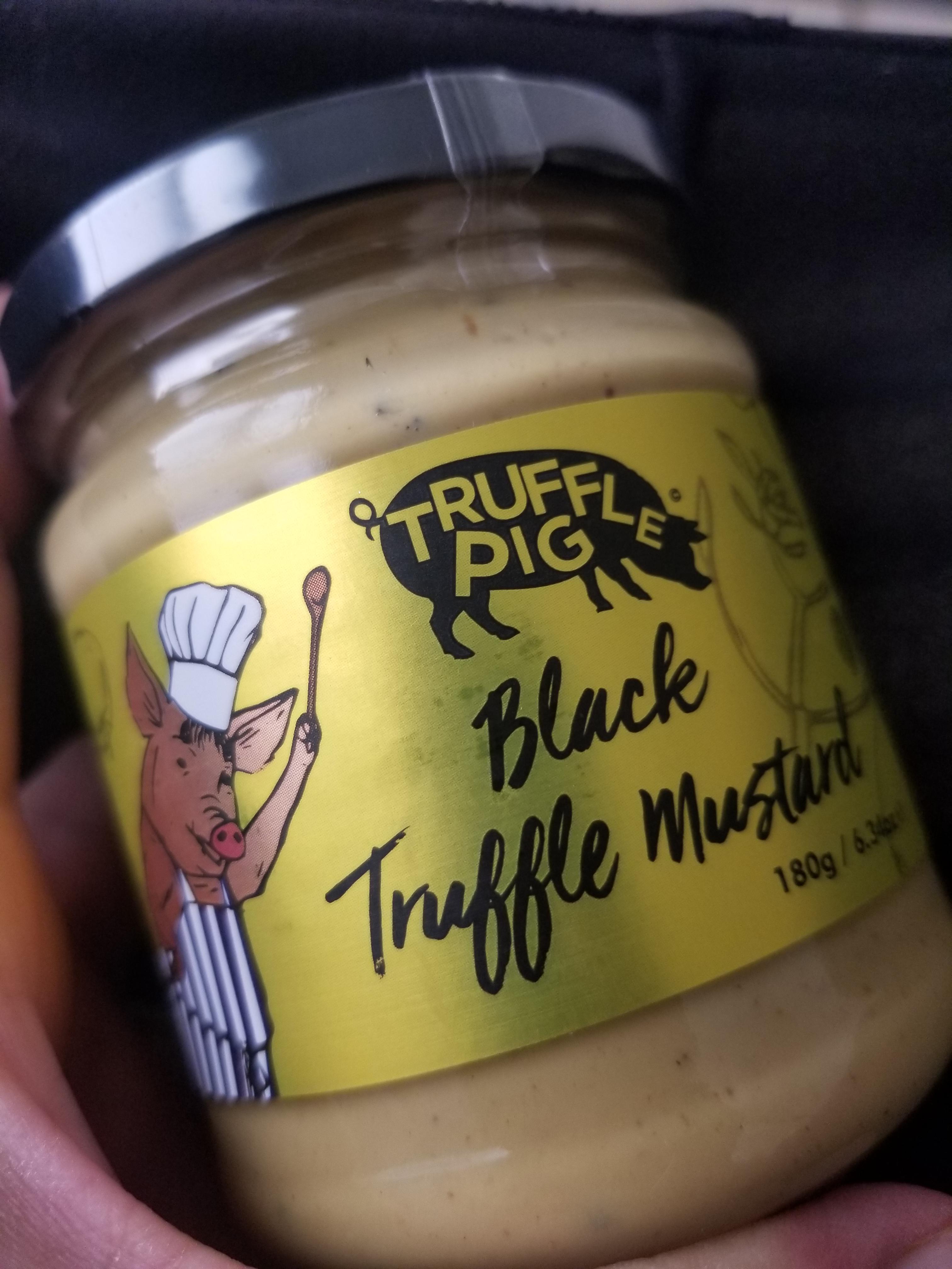 Truffle Pig Black Truffle Mustard. Big Lots score at only 2.50 (exp
