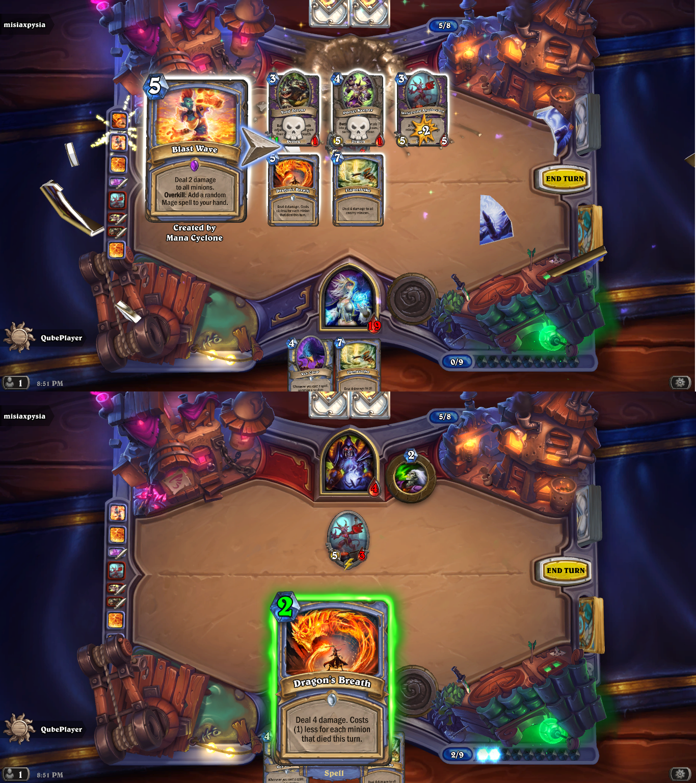You just have to trust in the heart of the cards hearthstone