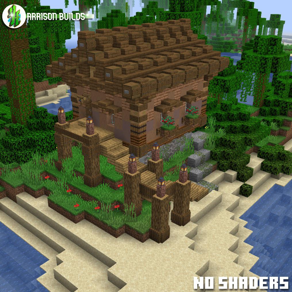 Jungle House I Made! : R/Minecraft