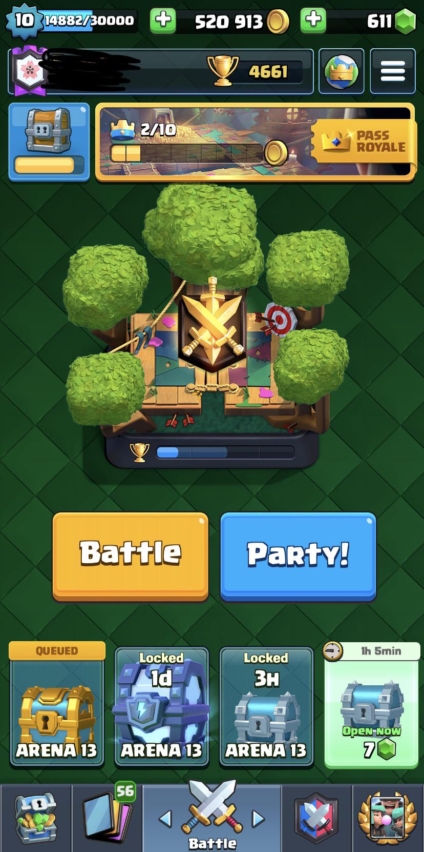 Just got the mega lightning chest today r/LootRoyale