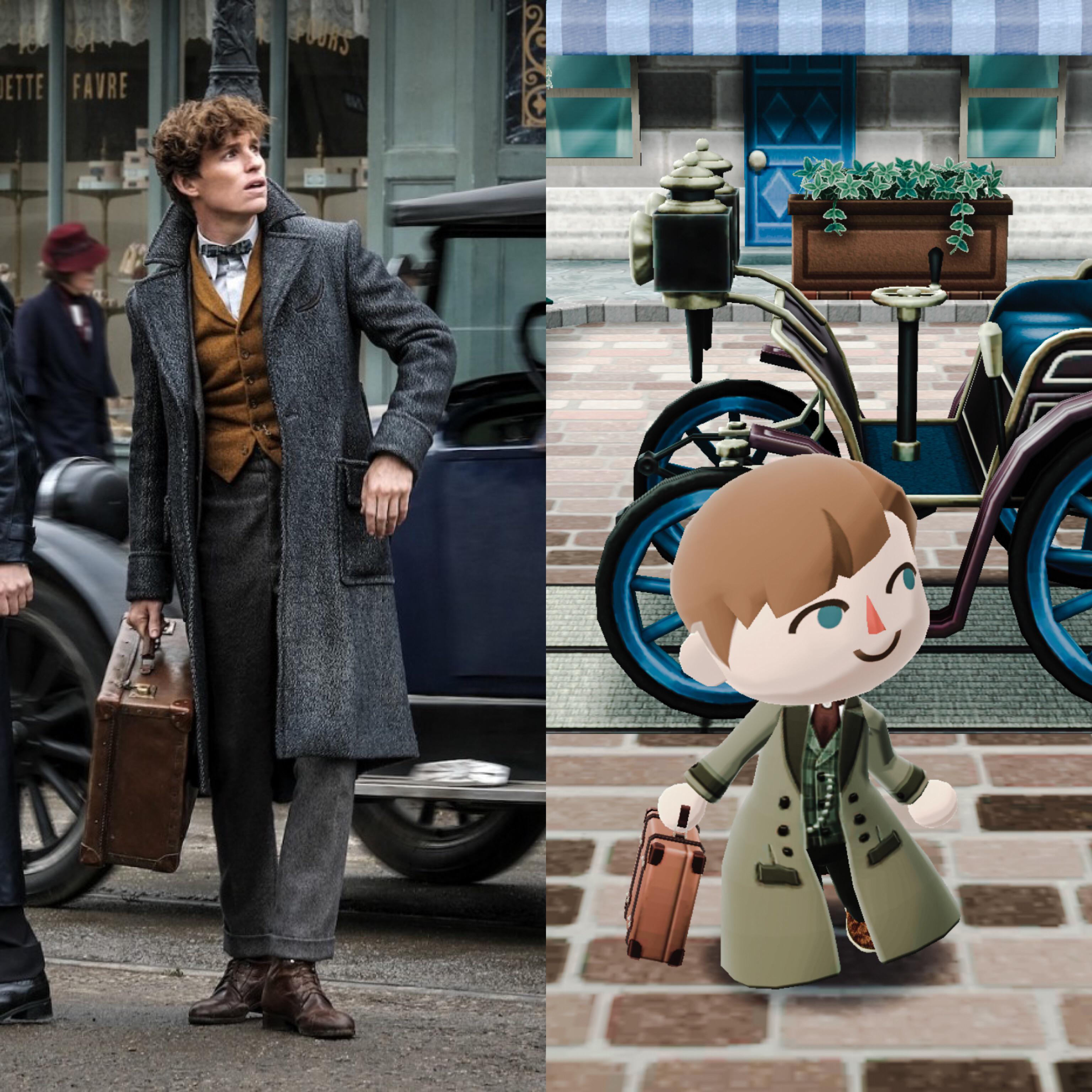 Newt Scamander from Fantastic Beasts r/ACPocketCamp