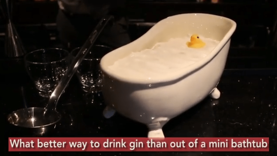 Bathtub of gin (Instagram lovindublin