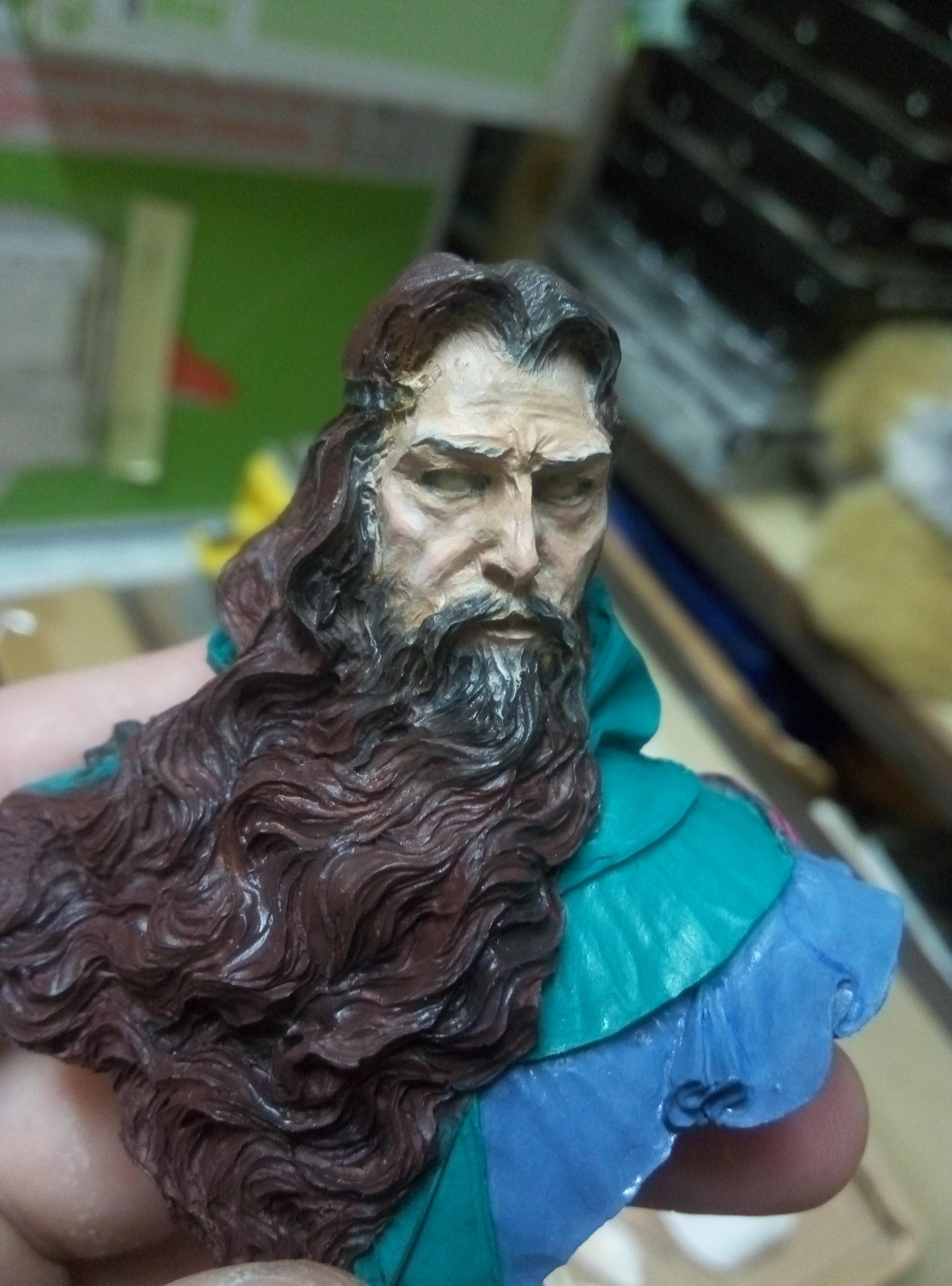 Pasty results with vallejo skin painting set? I color blocked, then