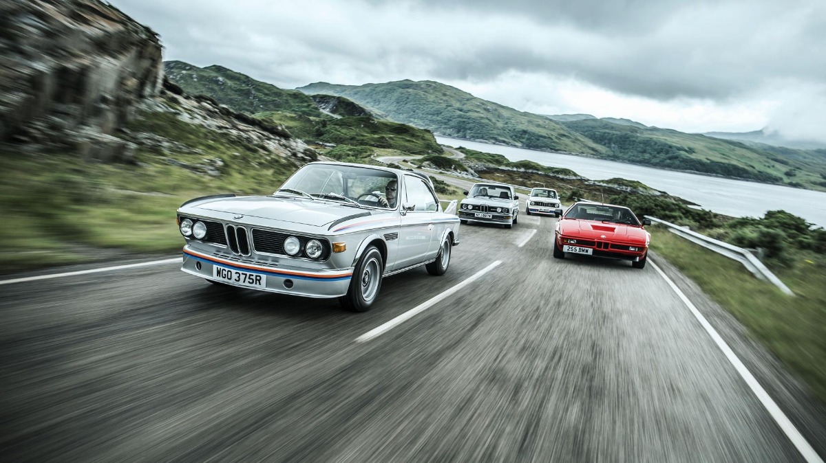 [Top Gear Article] "Driving the best ever BMWs M1, 2002, M535i and CSL