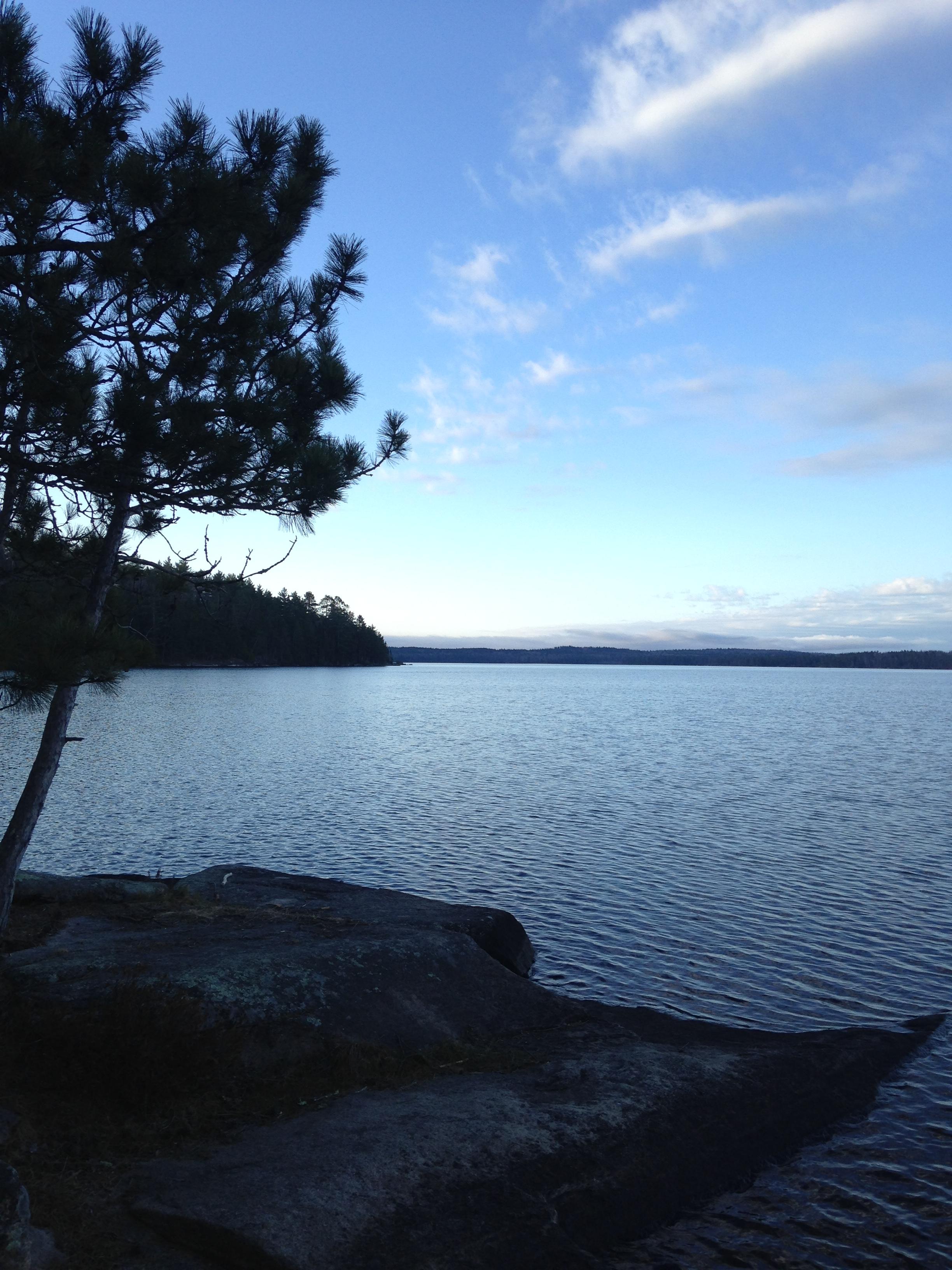 Boundary Waters sunrise, Northern Minnesota r/camping