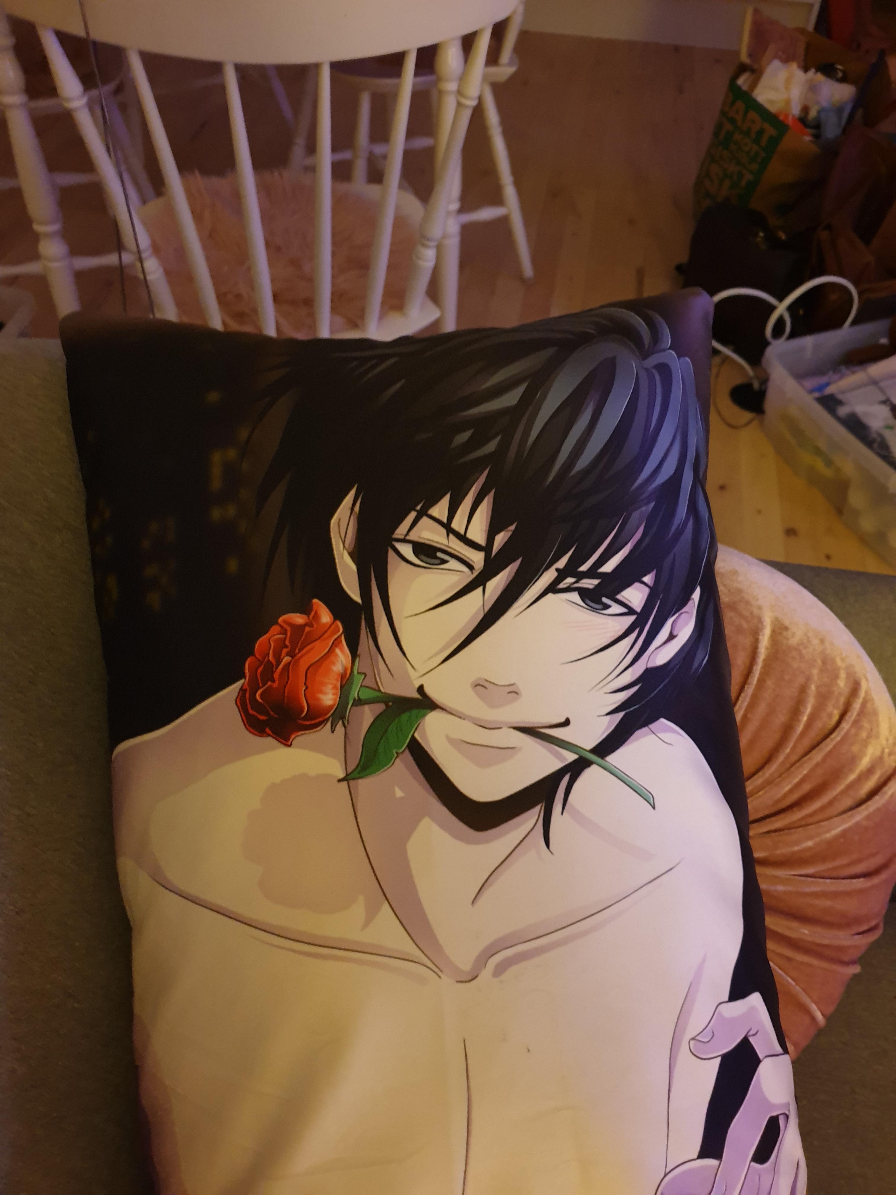who is this bodypillow man??? my friends got me this random body pillow
