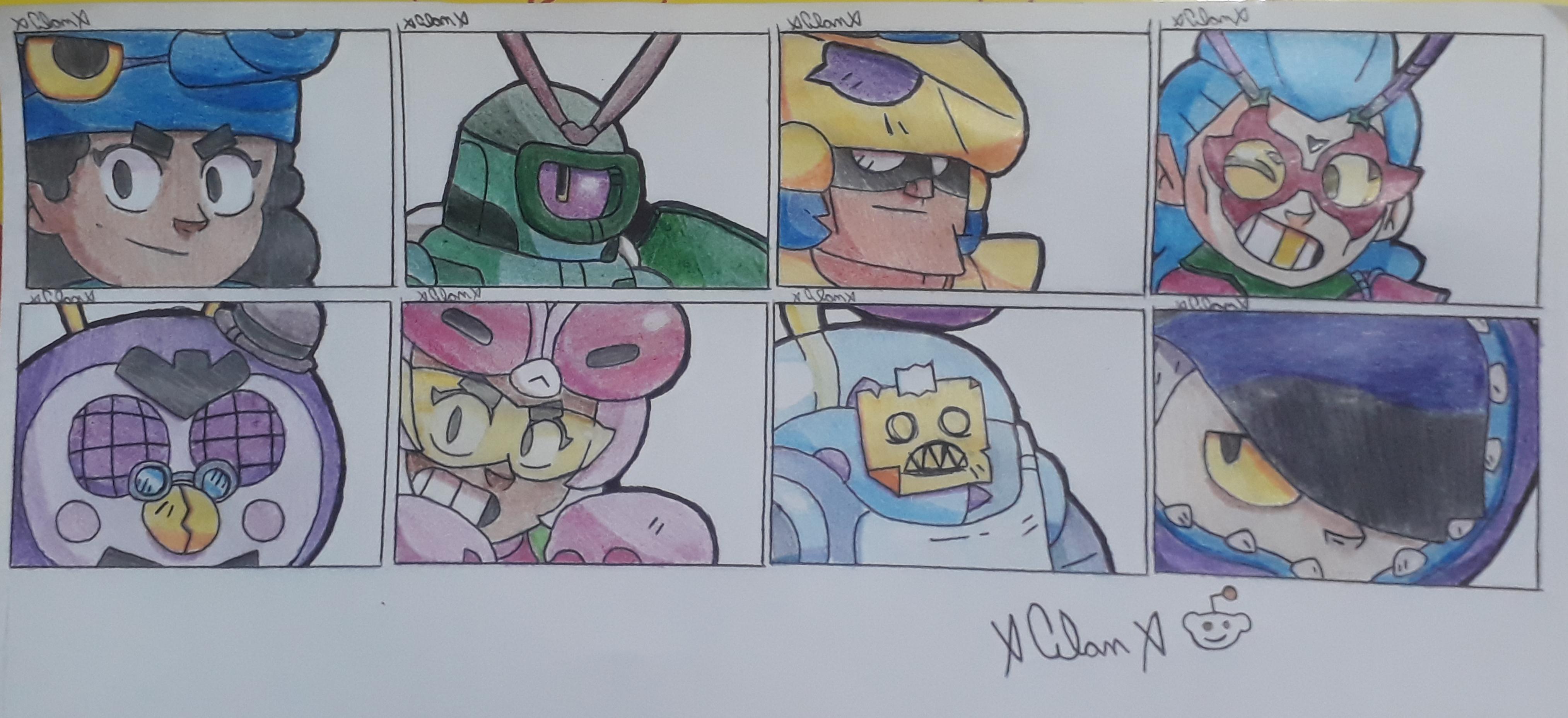 The Biodome skins icons r/Brawlstars