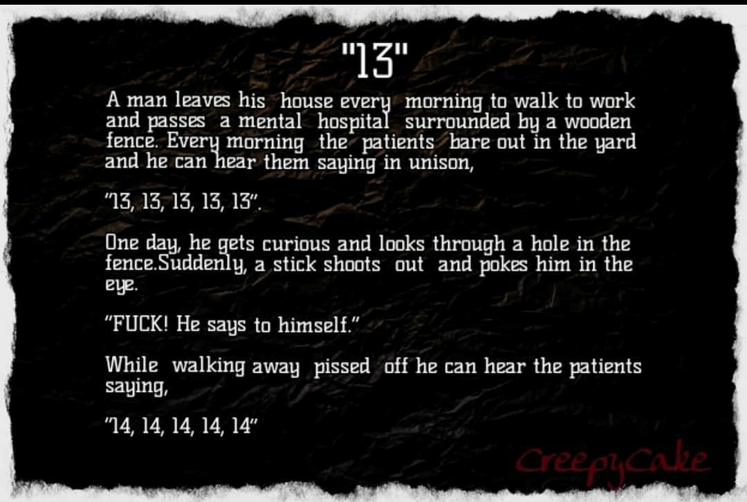 "A short Horror Story" r/creepypasta