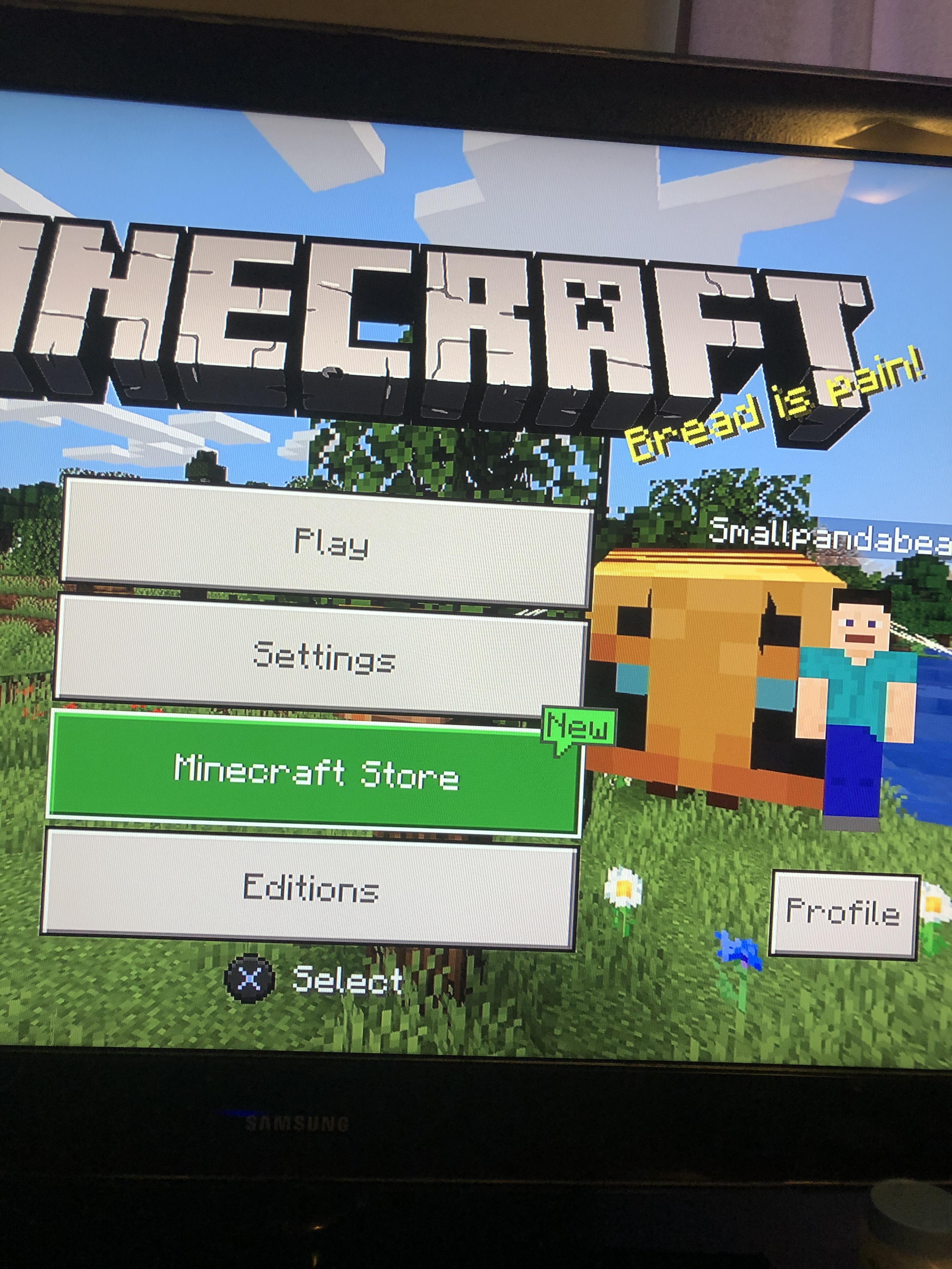 So Minecraft ps4 got a mega update and idk how to turn off the text to