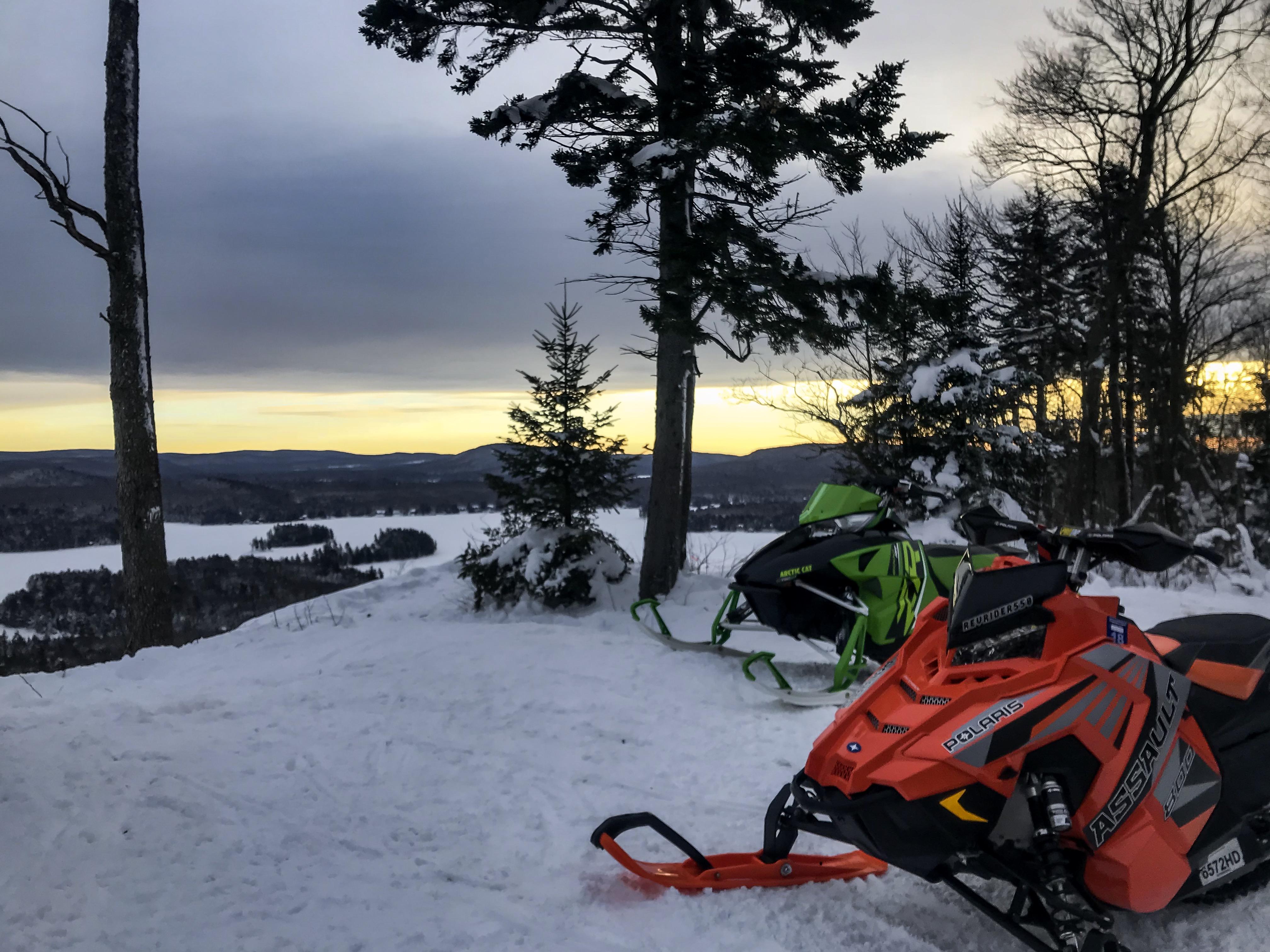 Hanging with Revrider550 at the top of Pete's Peak in Old NY r