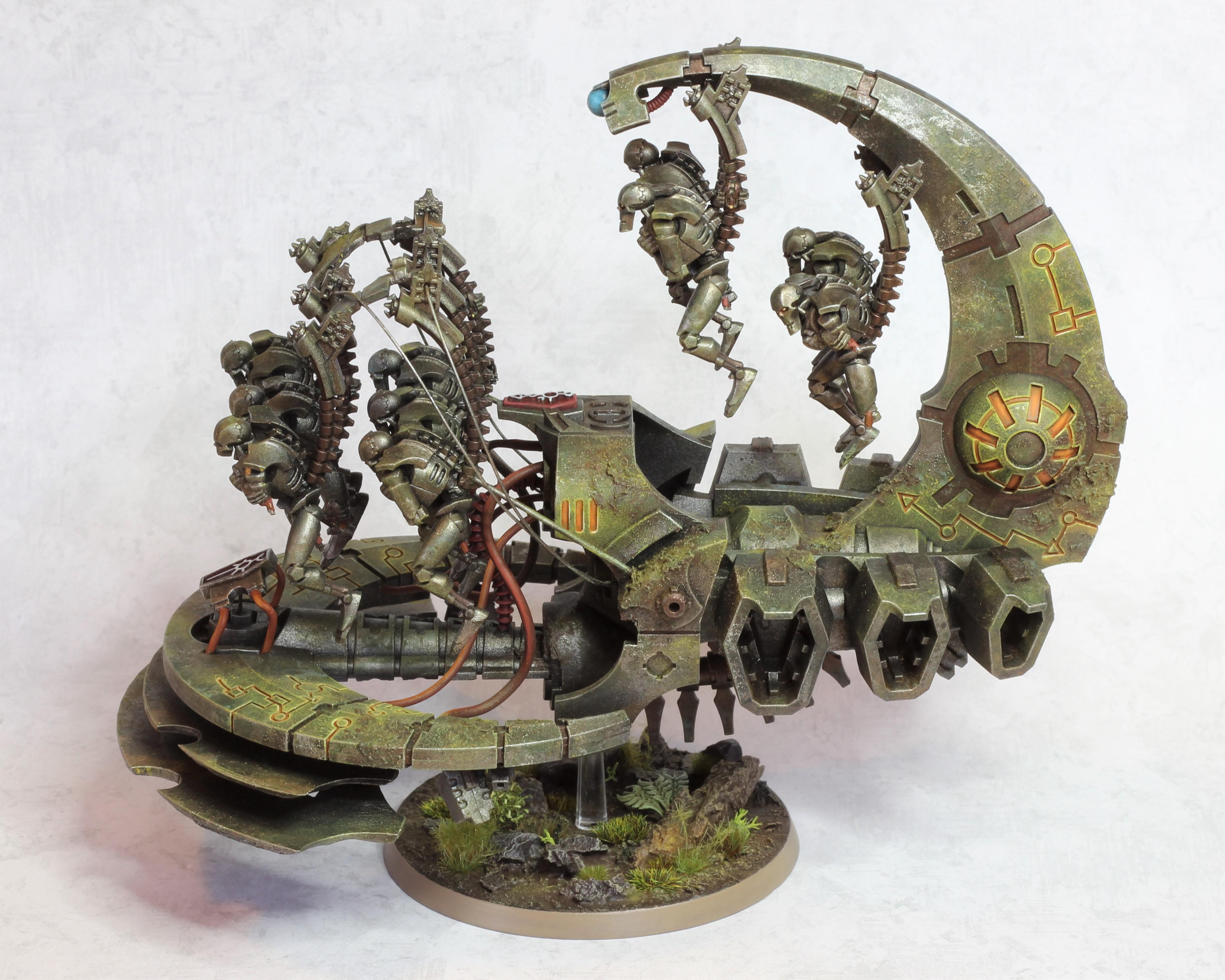 Kitbashed Ghost Ark r/Necrontyr