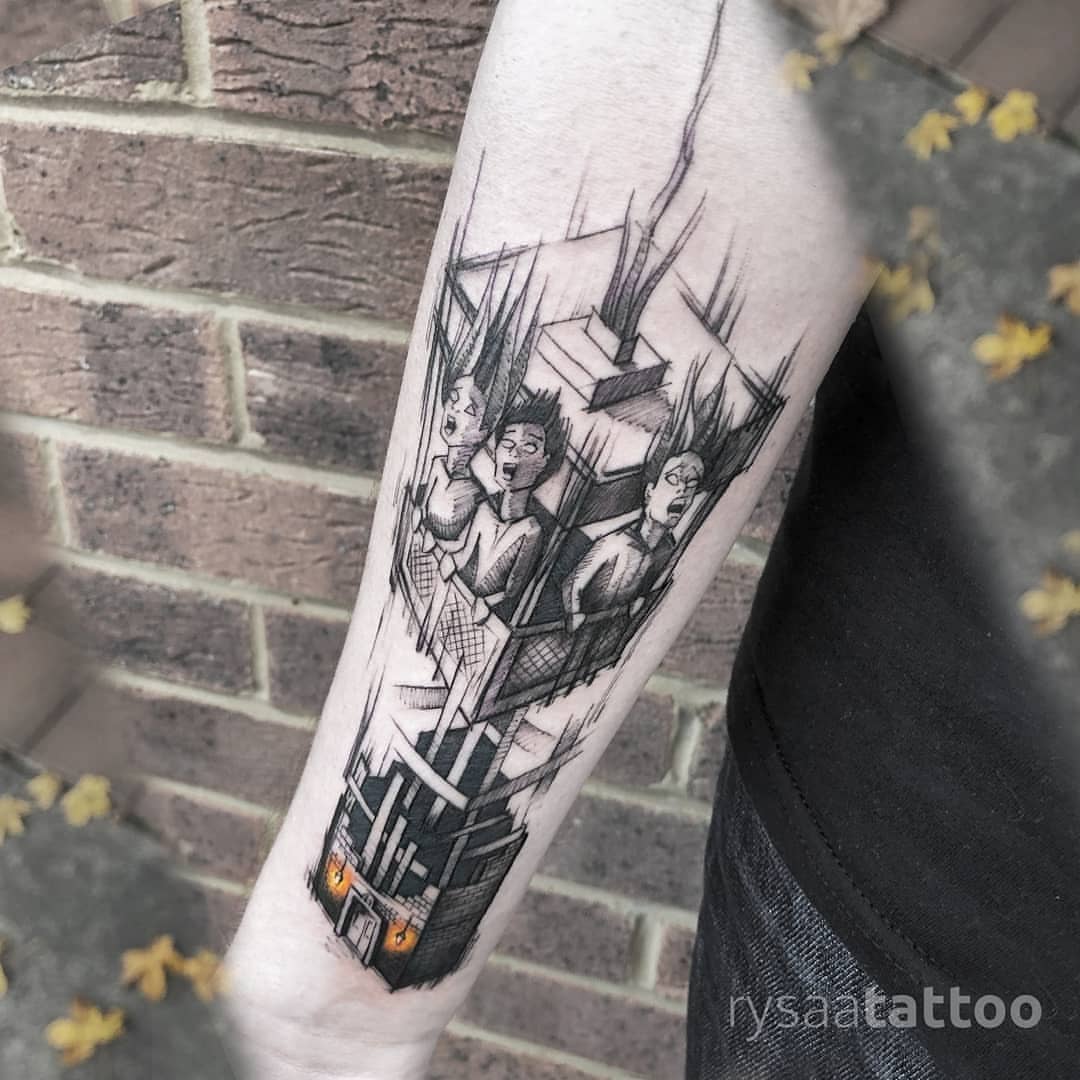 Got a Tower of Terror inspired tattoo. (Reposted with a better pic