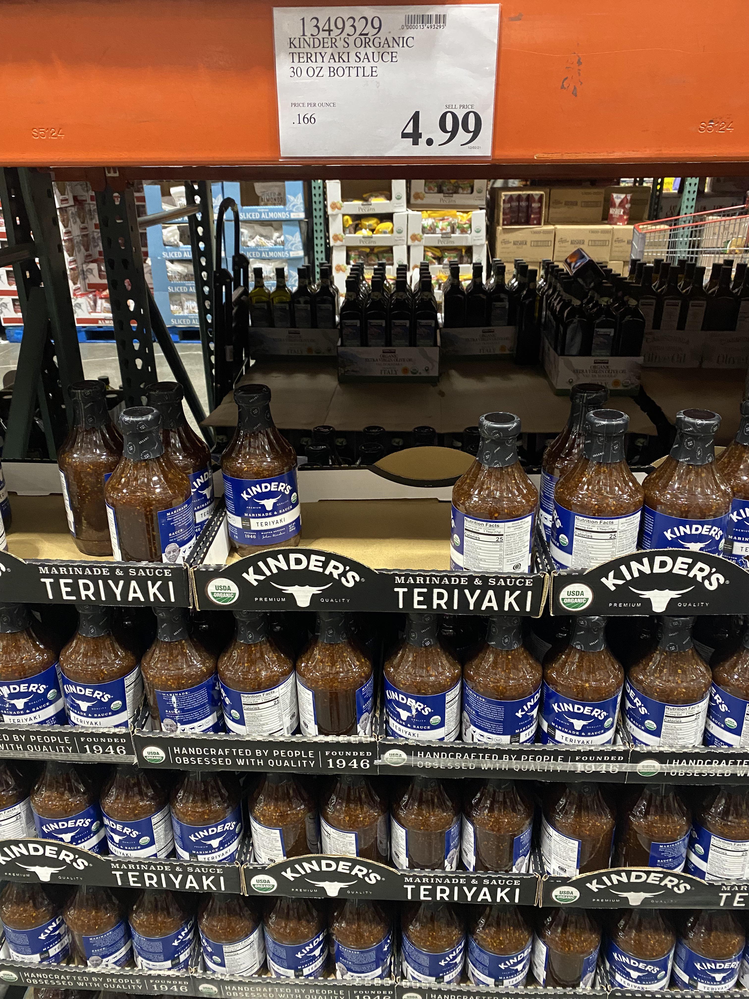 Kinder’s Teriyaki Sauce is back! r/Costco