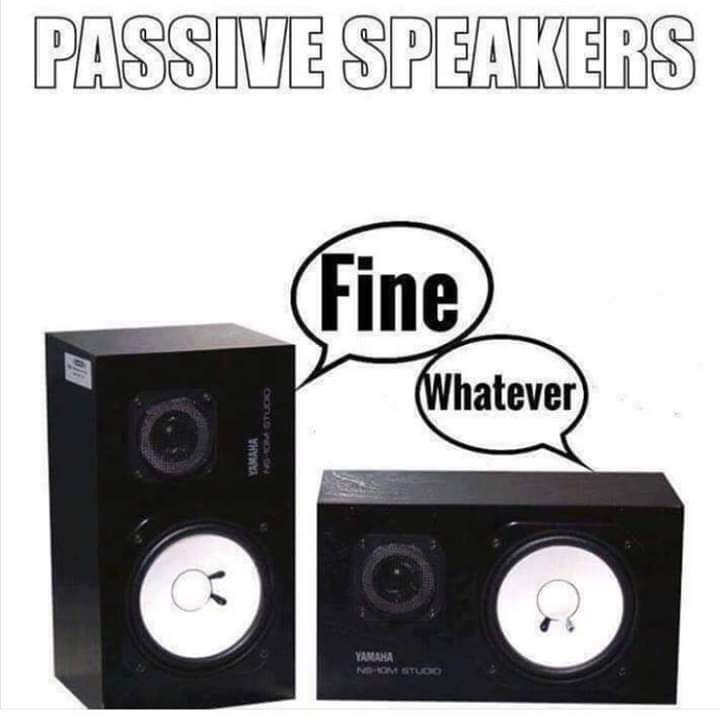 Passive Speakers are the worst r/livesound
