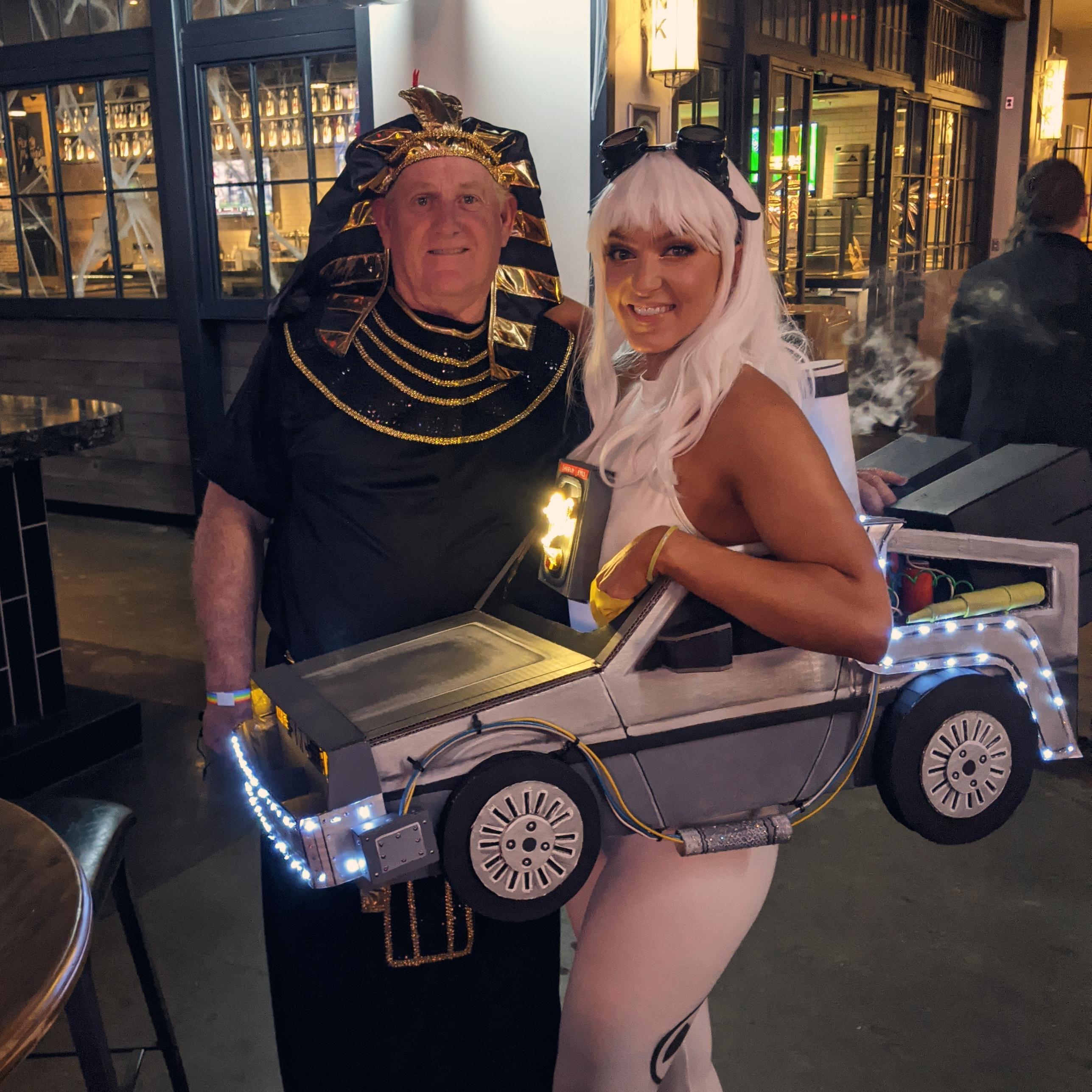 Great Scott! My homemade Doc Brown Halloween Costume. pics