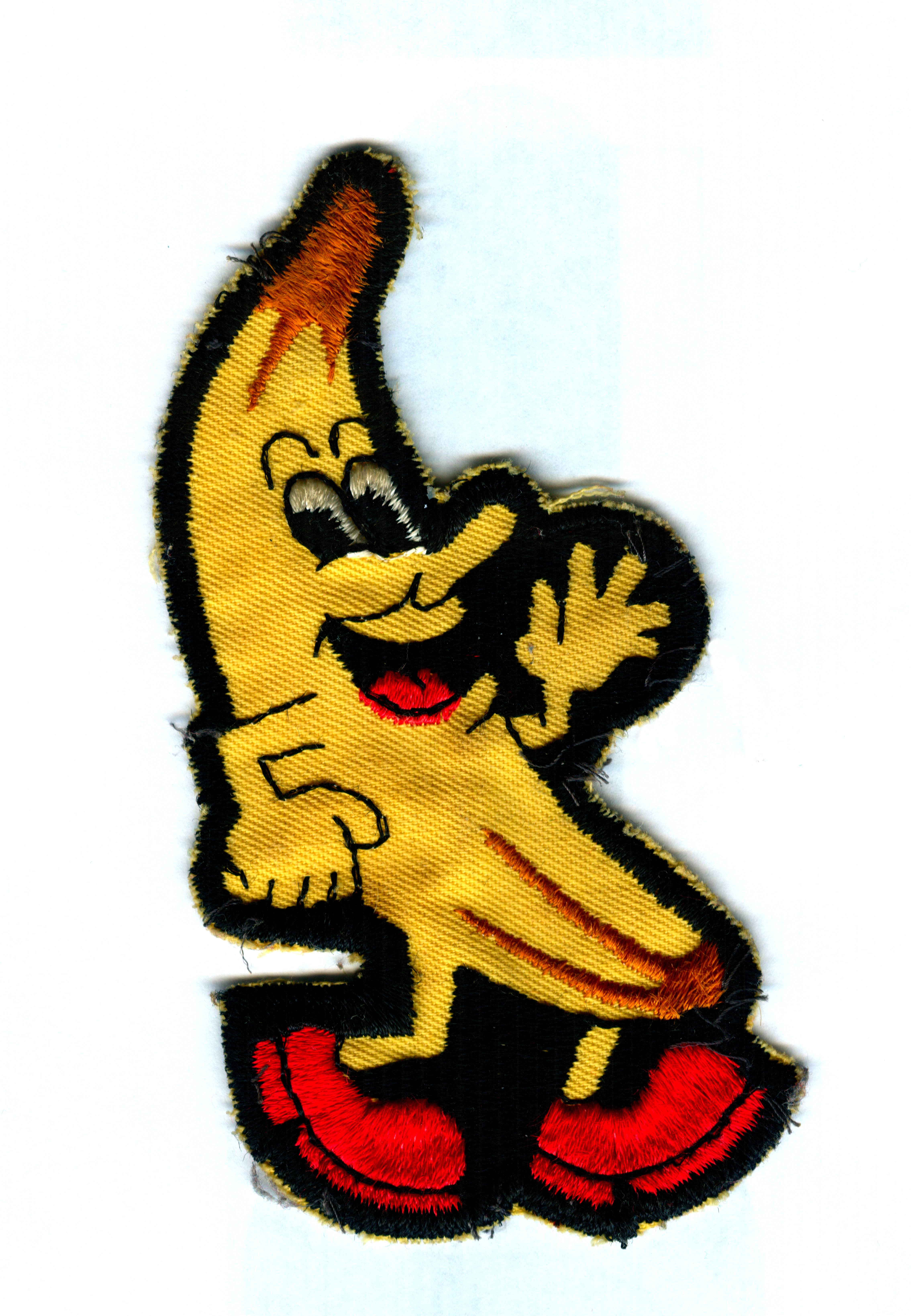 My dad had this exact cartoon banana on a shirt as a kid, and many