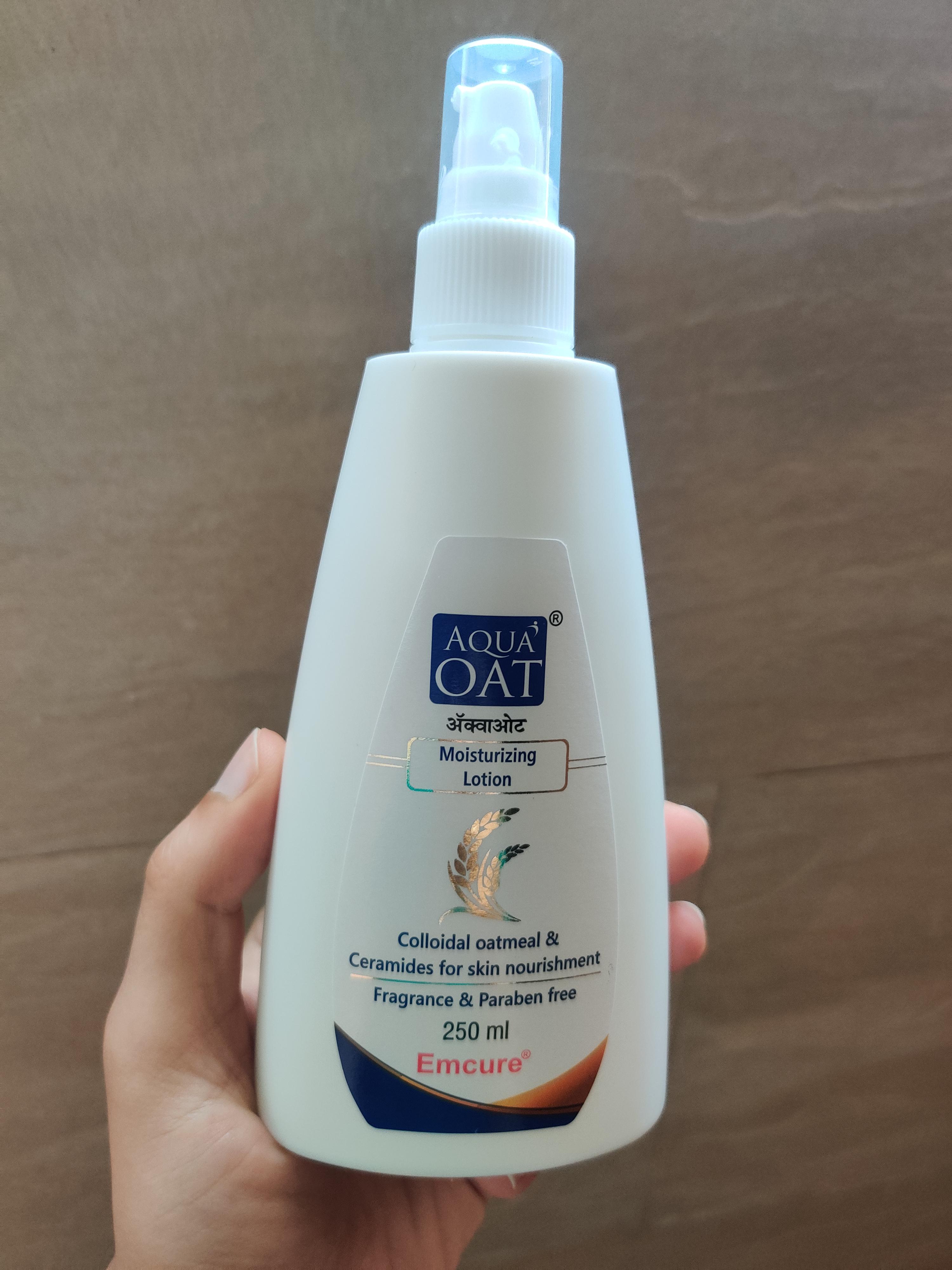 Aqua oats lotion, thanks to this sub r/IndianSkincareAddicts