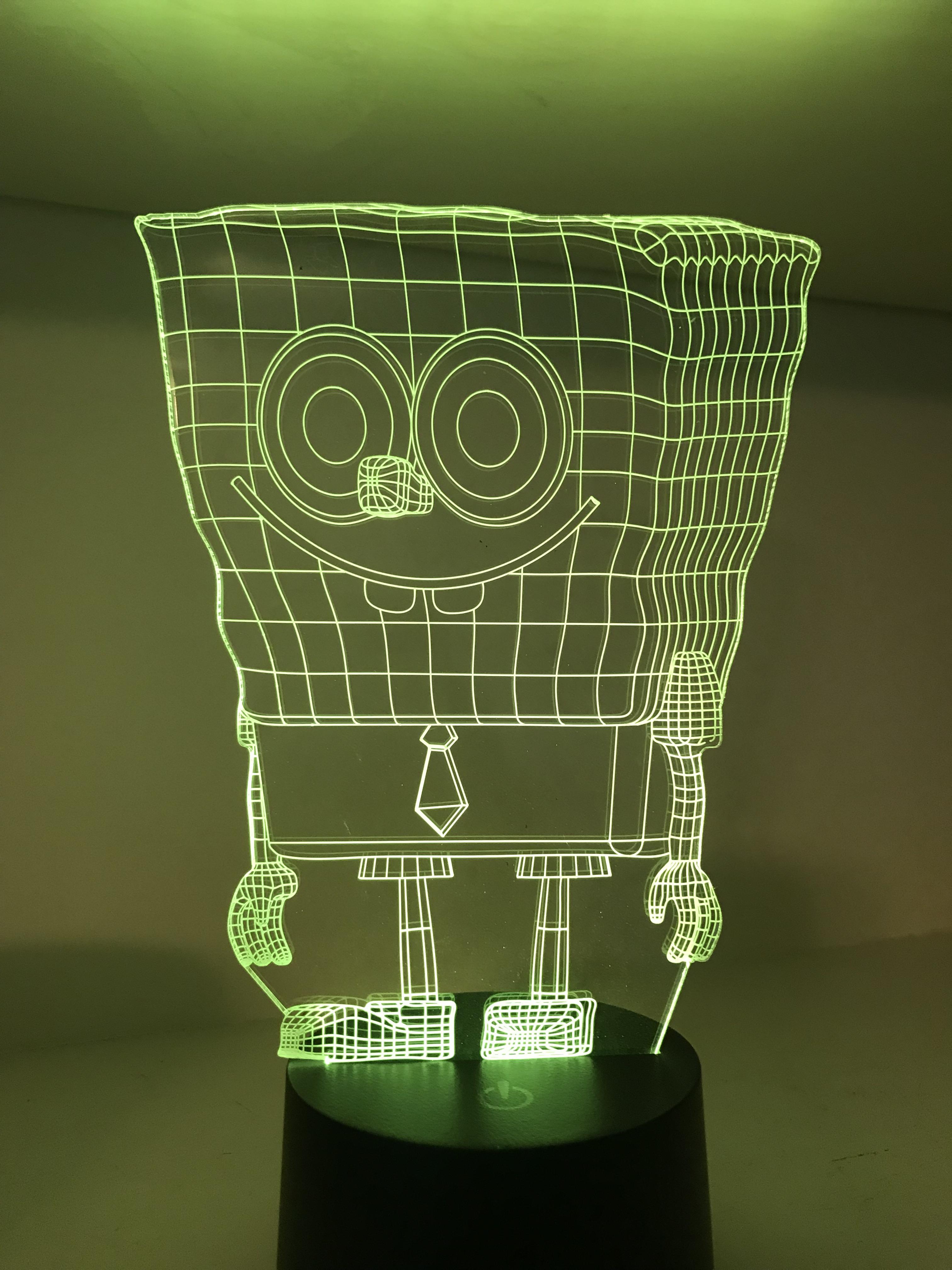 My new super awesome Spongebob Squarepants lamp r/spongebob