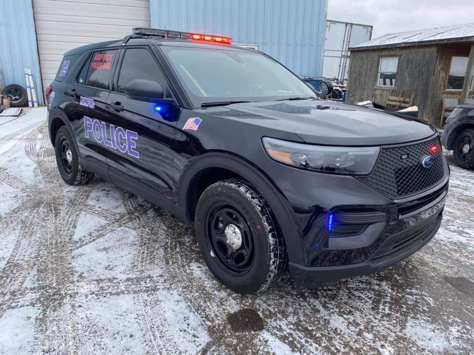 Mannford Police Department, Mannford, Oklahoma Ford Interceptor SUV r
