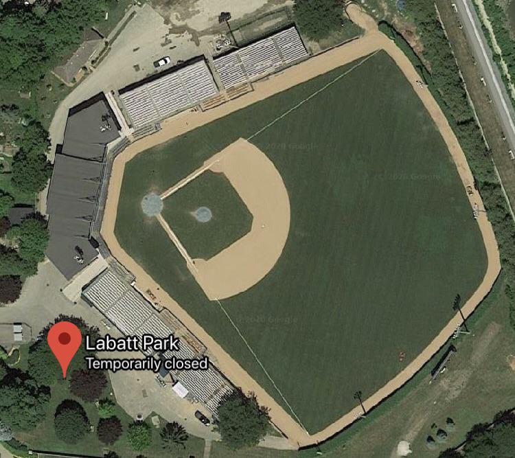My hometown field, Labatt Park (London, Ontario, Canada) which is also