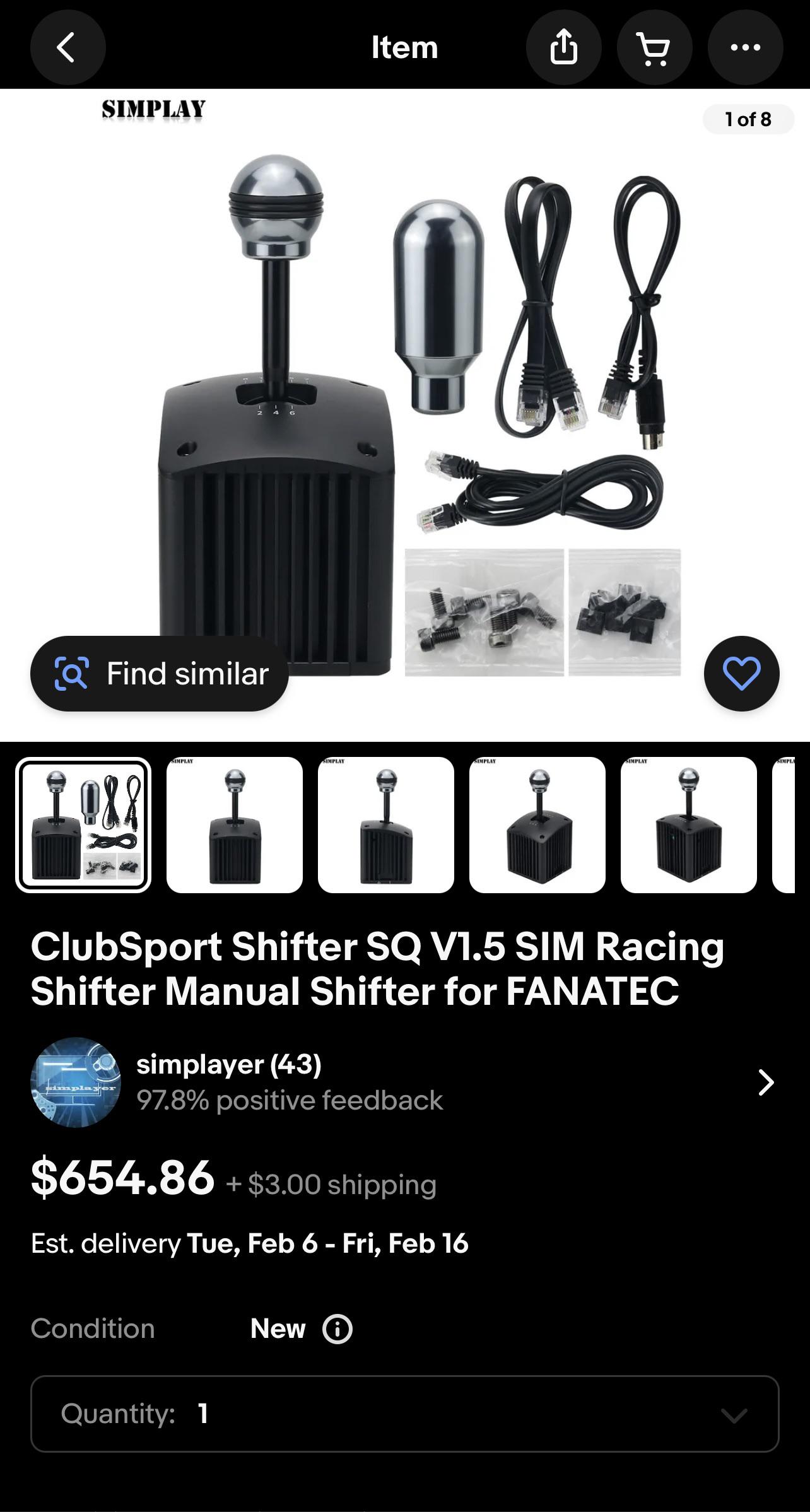 Can Anyone Explain what’s going on with Secondhand Fanatec Clubsport