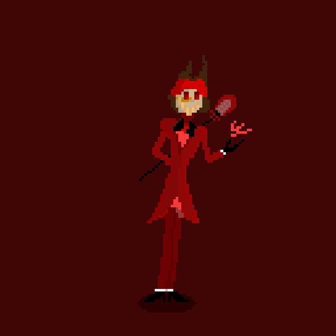 Alastor From Hazbin Hotel criticism and feedback appreciated! r