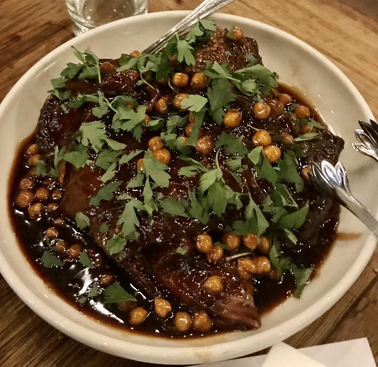 12 hour slow roasted lamb with a pomegranate glaze r/FoodPorn