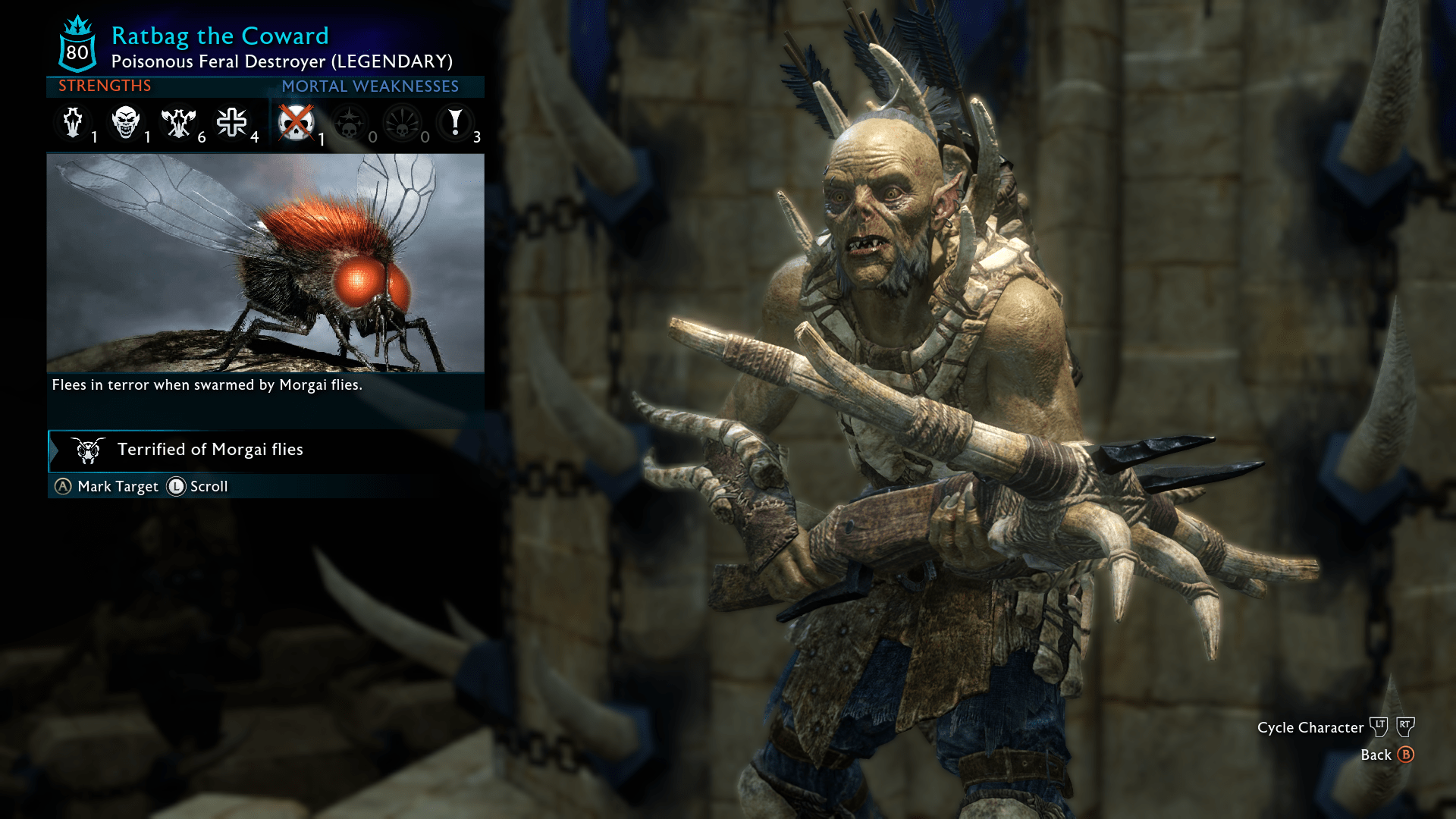 It's not perfect, but I made Ratbag an overlord. r/shadowofmordor