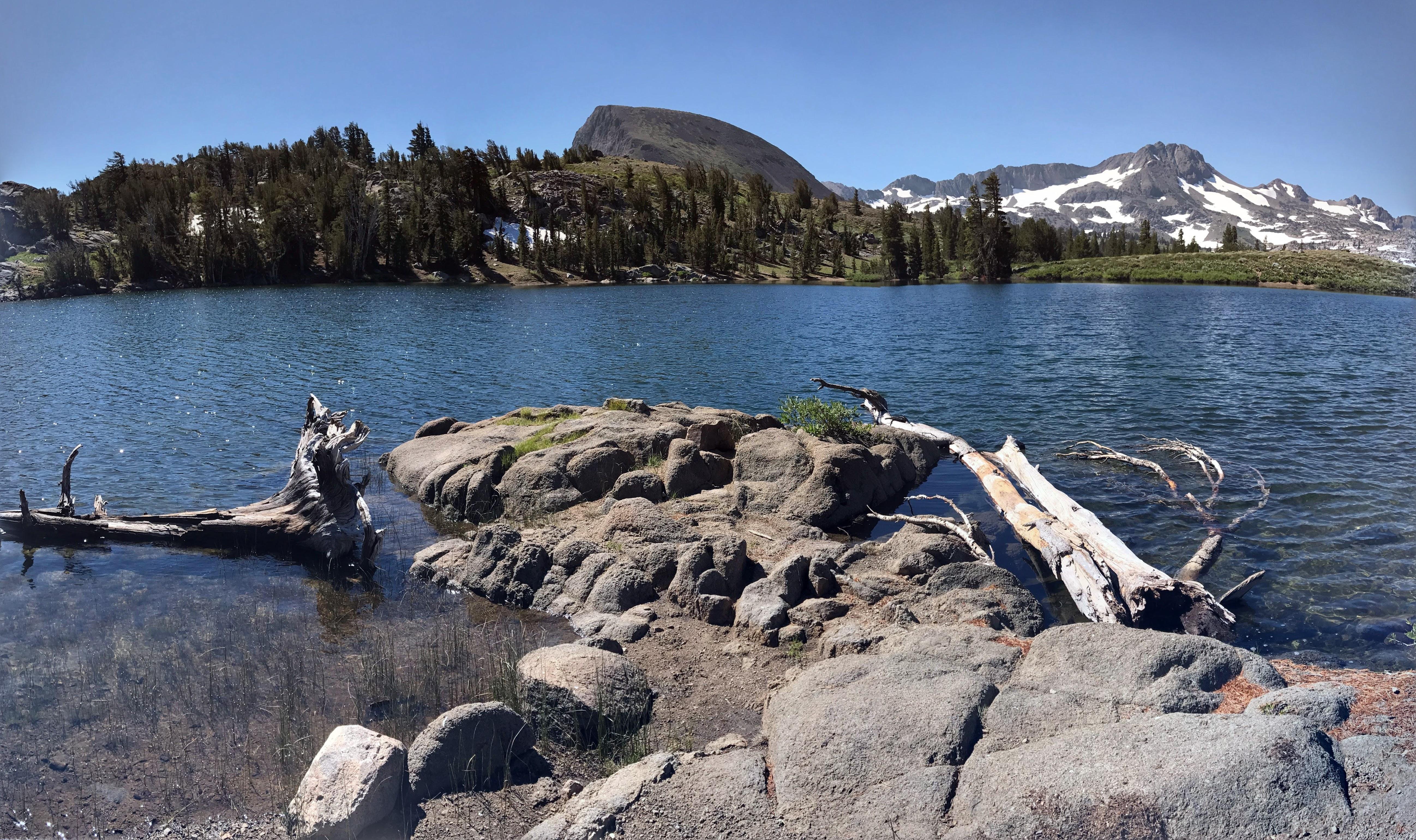 Frog Lake, Elephant's Back, and Roundtop, Mokelumne Wilderness