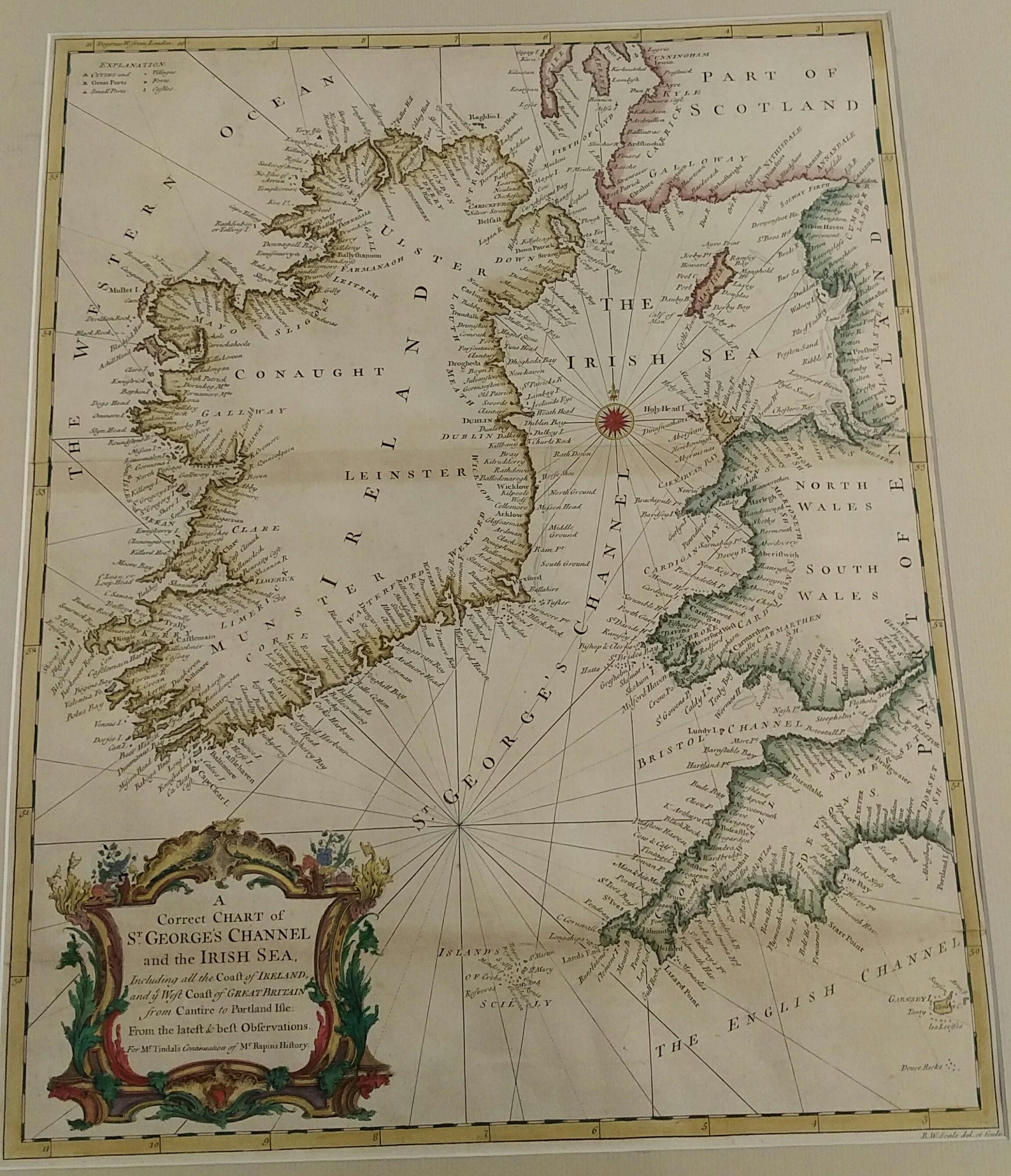 Picked this up today for 30 Nautical Chart of St. Channel